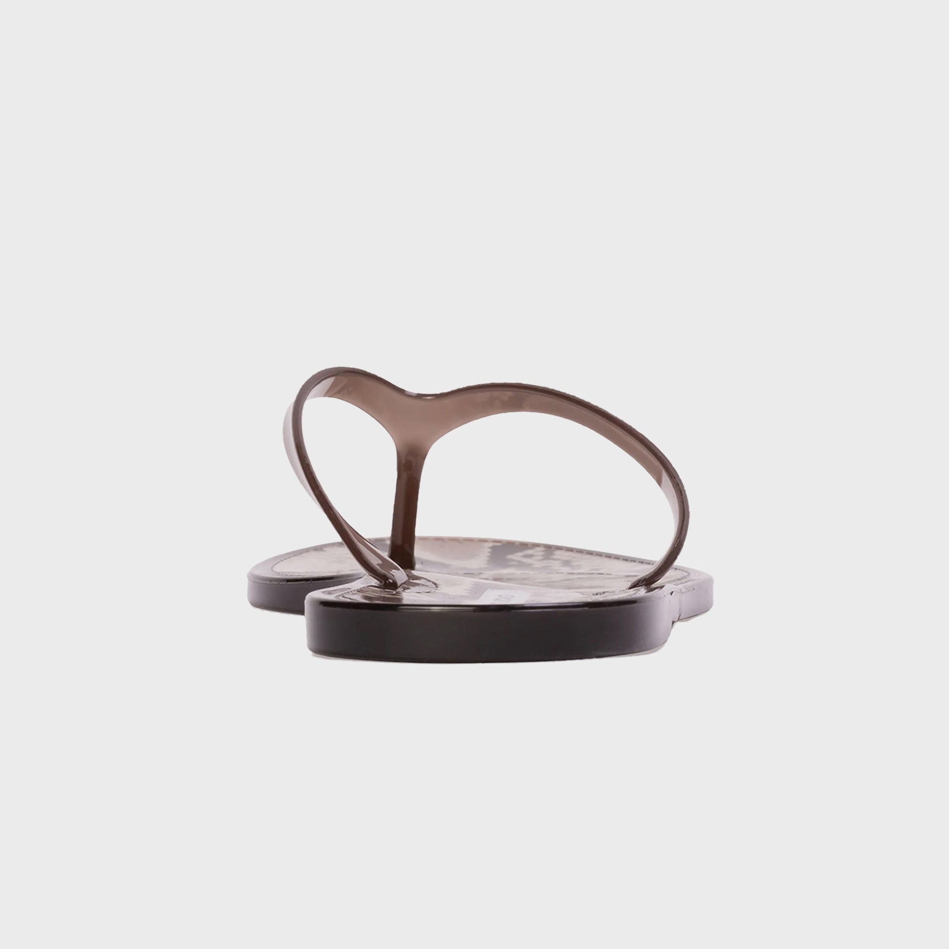 Black Suede Studio Crystal Sandal - Snake / Brown PVC
