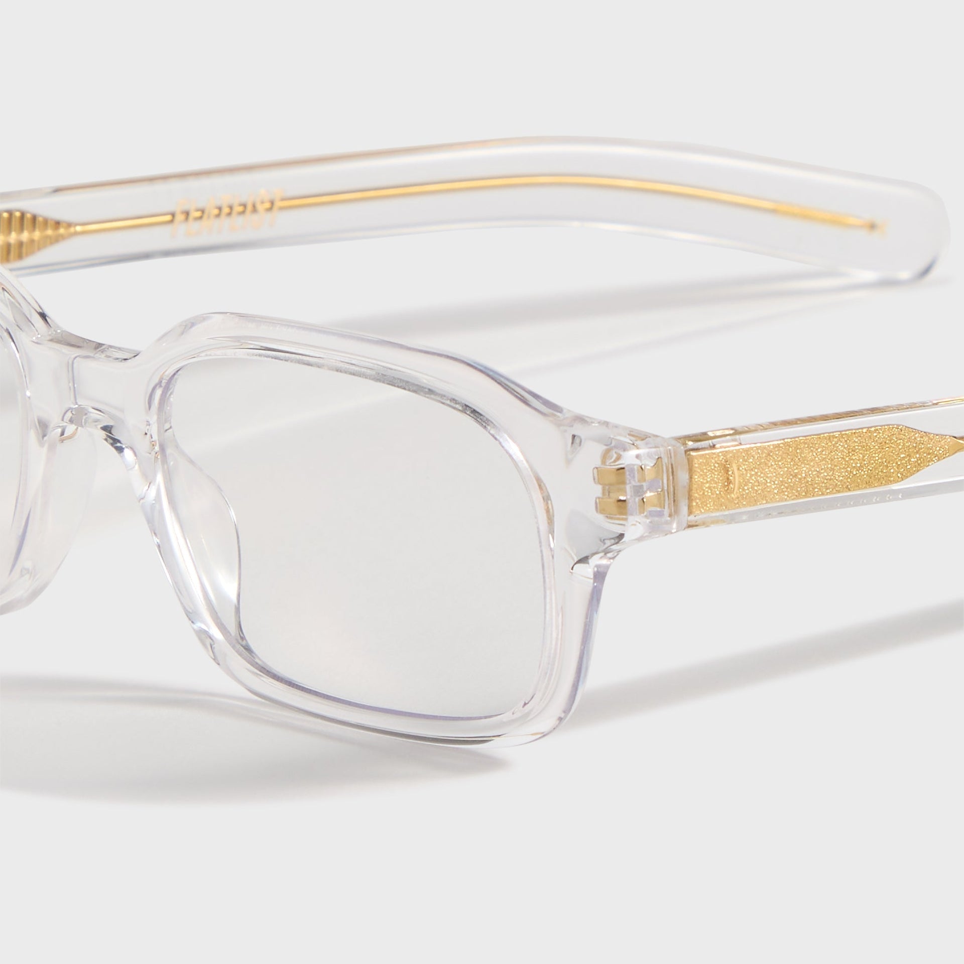 Flatlist Hanky - Clear Crystal / Clear Blue Light