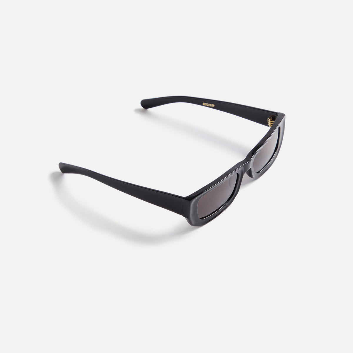 Flatlist Bricktop Sunglasses - Solid Black / Solid Black Lens
