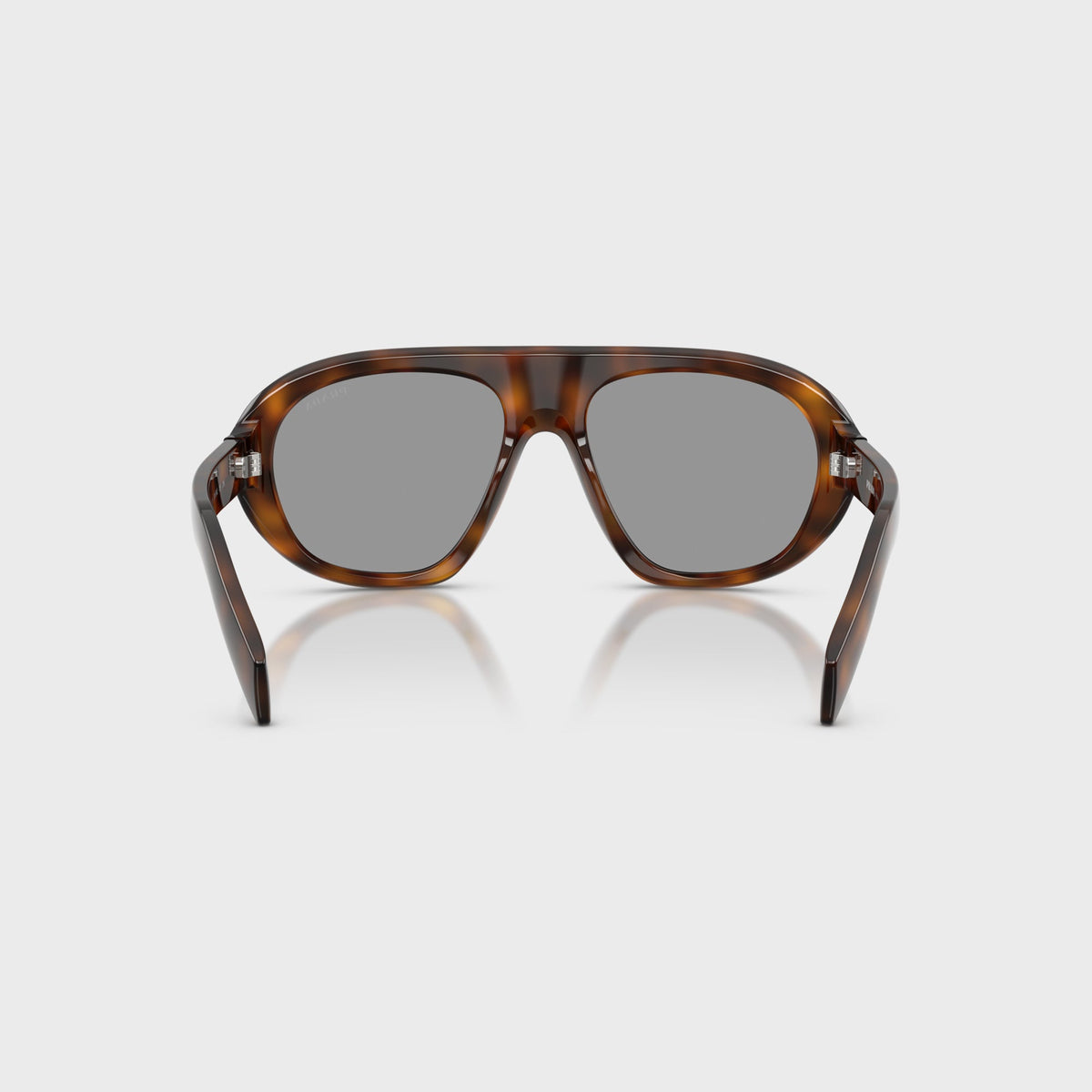 Prada Acetate Geometric Sunglasses - Root Tortoise / Light Brown