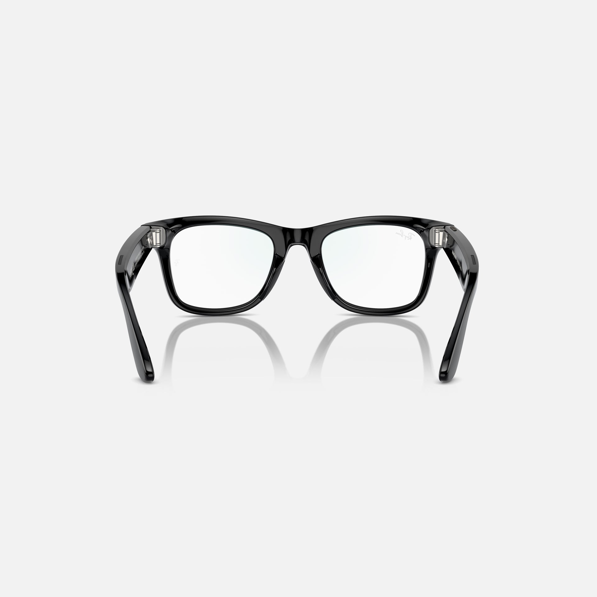 Ray-Ban Meta Wayfarer L - Shiny Black Clear
