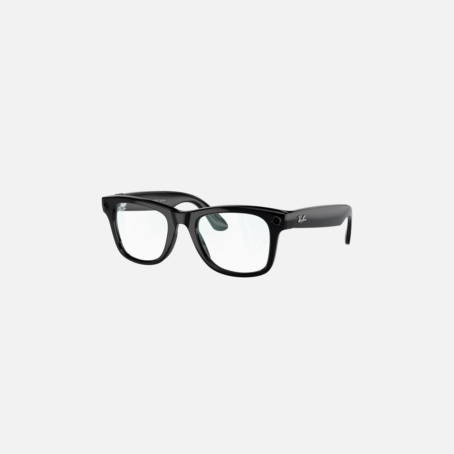 Ray-Ban Meta Wayfarer L - Shiny Black Clear