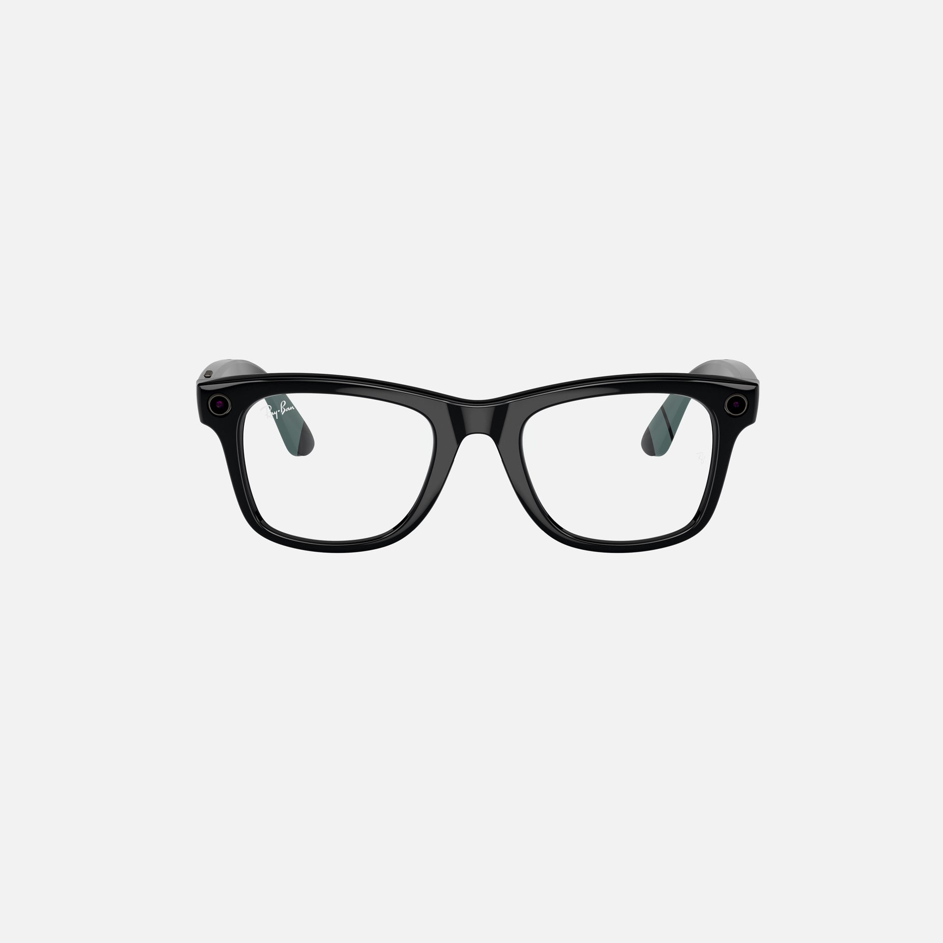 Ray-Ban Meta Wayfarer L - Shiny Black Clear