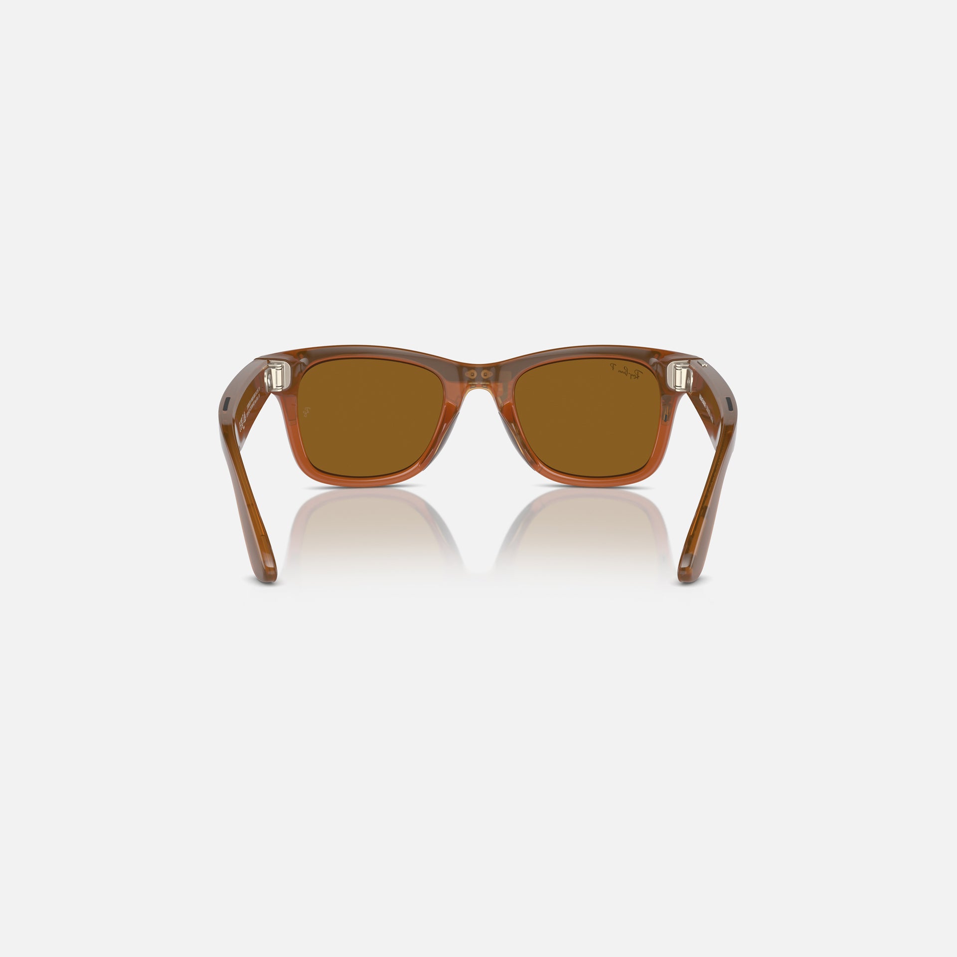 Ray-Ban Meta Wayfarer - Shiny Caramel / Brown