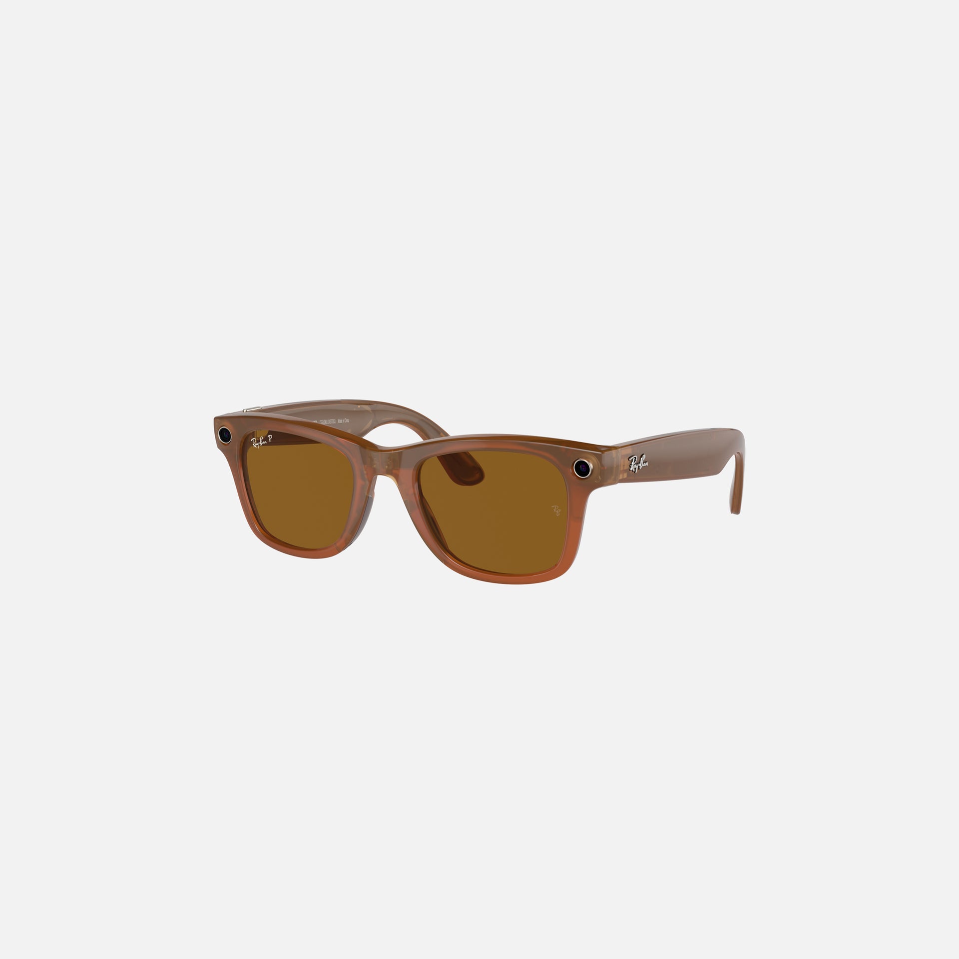 Ray-Ban Meta Wayfarer - Shiny Caramel / Brown