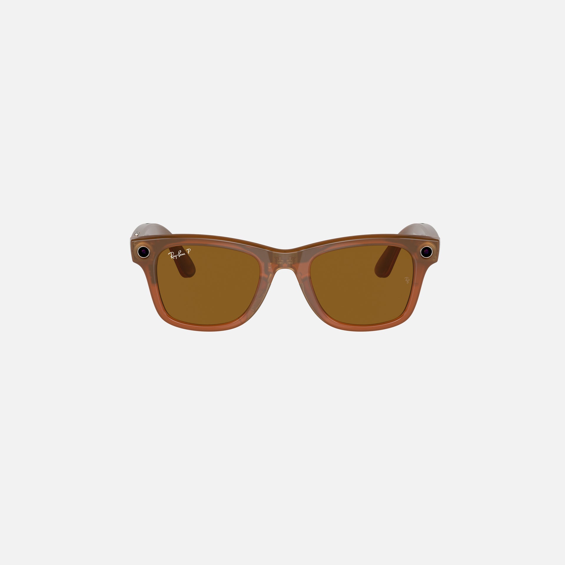 Ray-Ban Meta Wayfarer - Shiny Caramel / Brown