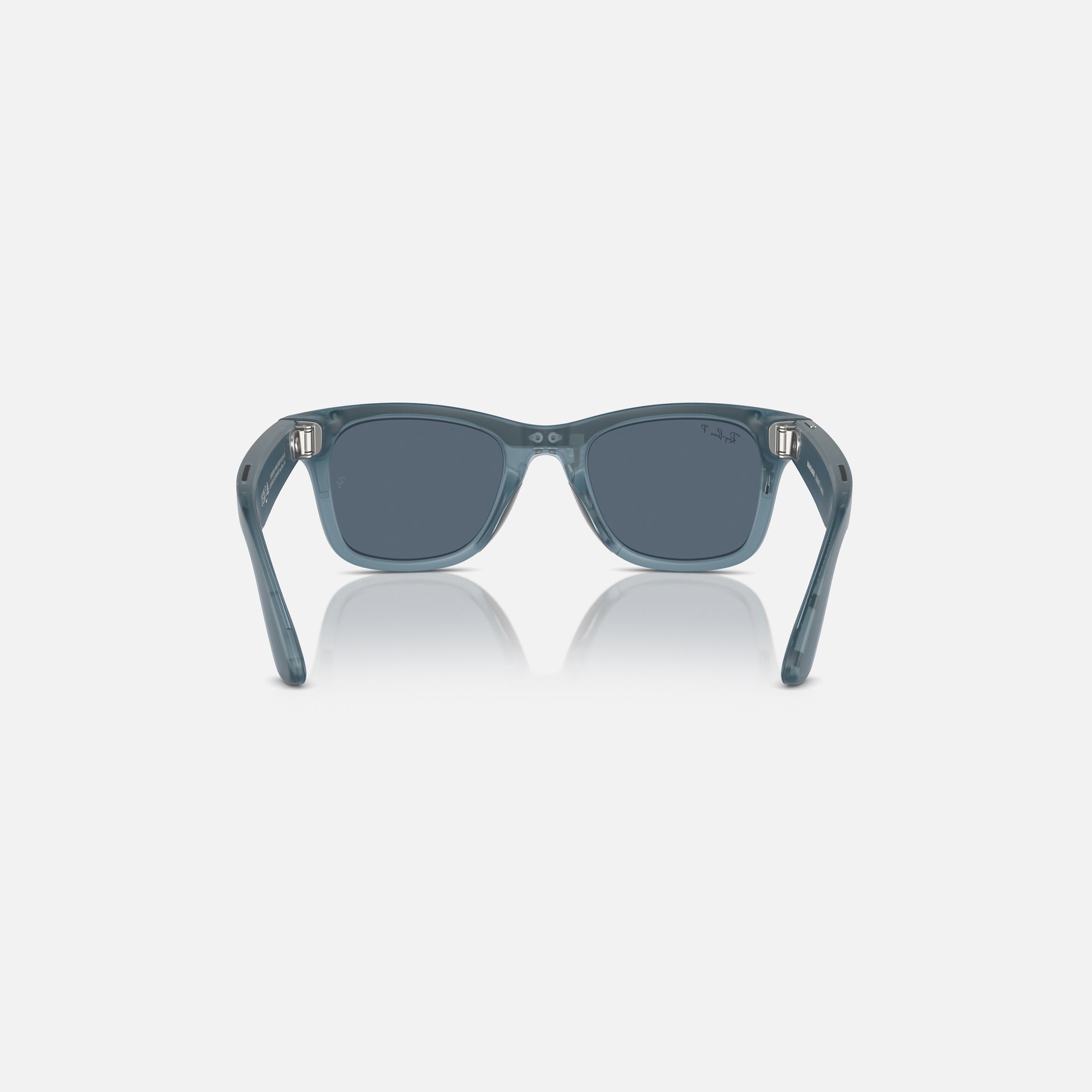 Ray-Ban Meta Wayfarer - Matte Jeans Polar Dusty Blue