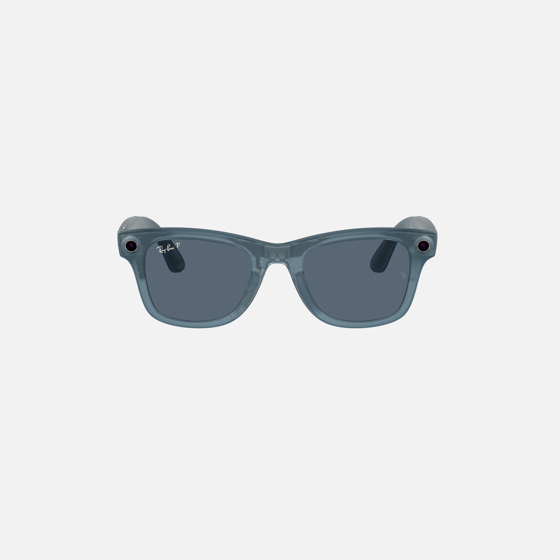 Ray-Ban Meta Wayfarer - Matte Jeans Polar Dusty Blue