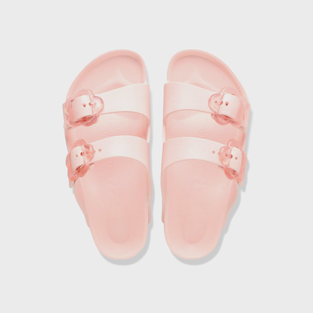 Birkenstock Kids Arizona EVA Flower Buckle - Light Rose