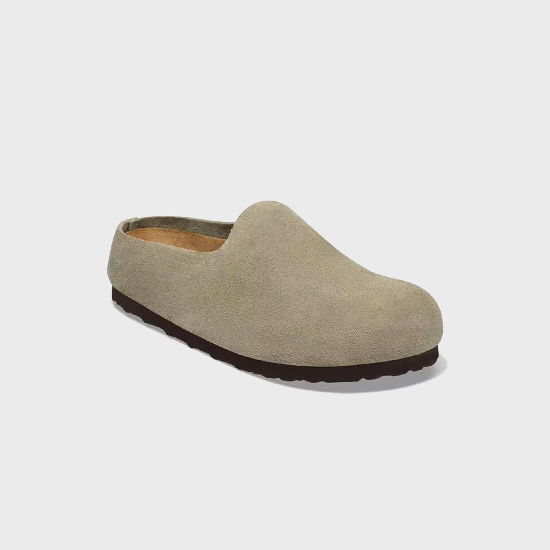 Birkenstock WMNS Amsterdam Wrapped Suede - Taupe