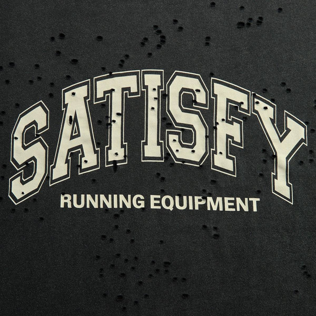 Satisfy MothTech™ Tee - Aged Black