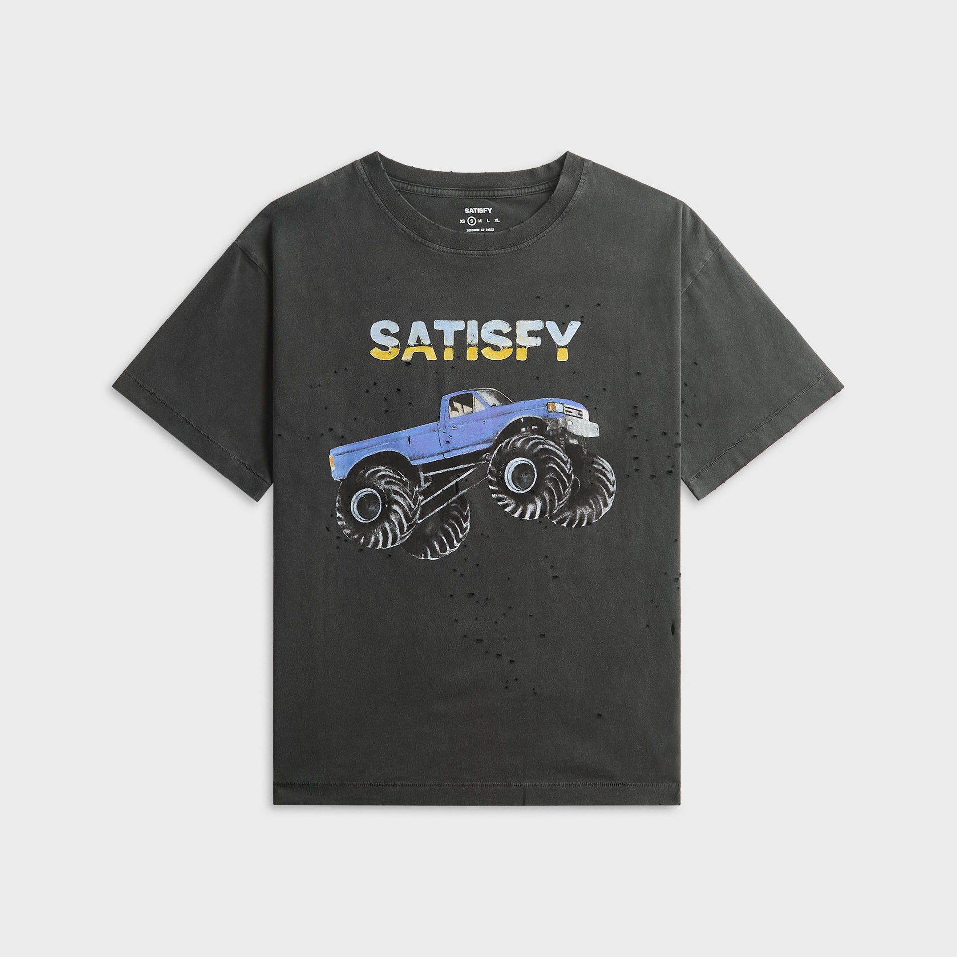 Satisfy MothTech™ Tee - Aged Black