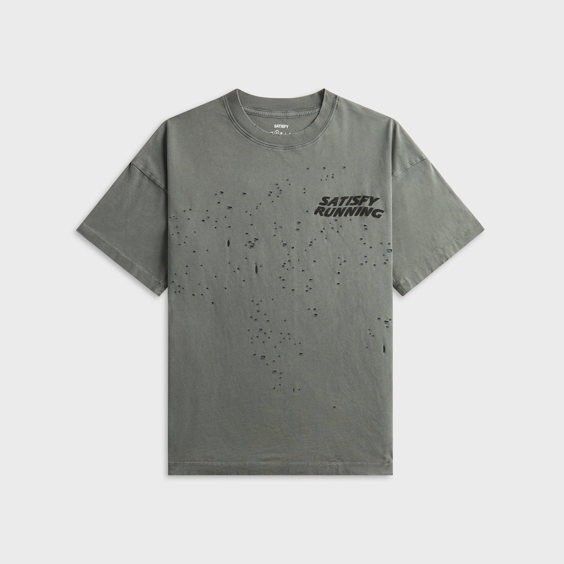 Satisfy MothTech™ Tee - Faded Black