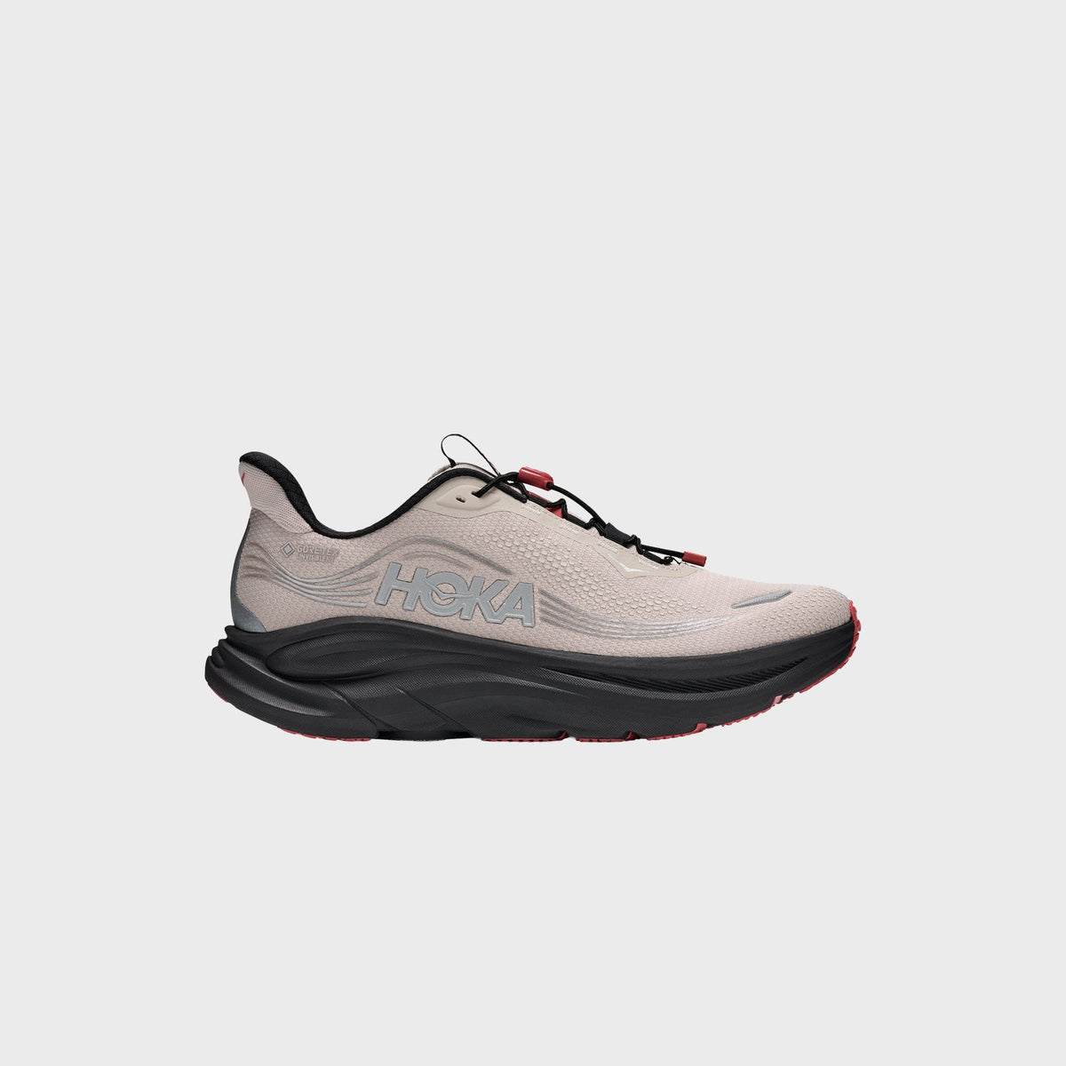 HOKA Clifton 11 GTX - River Rock Grey / Carbon Black