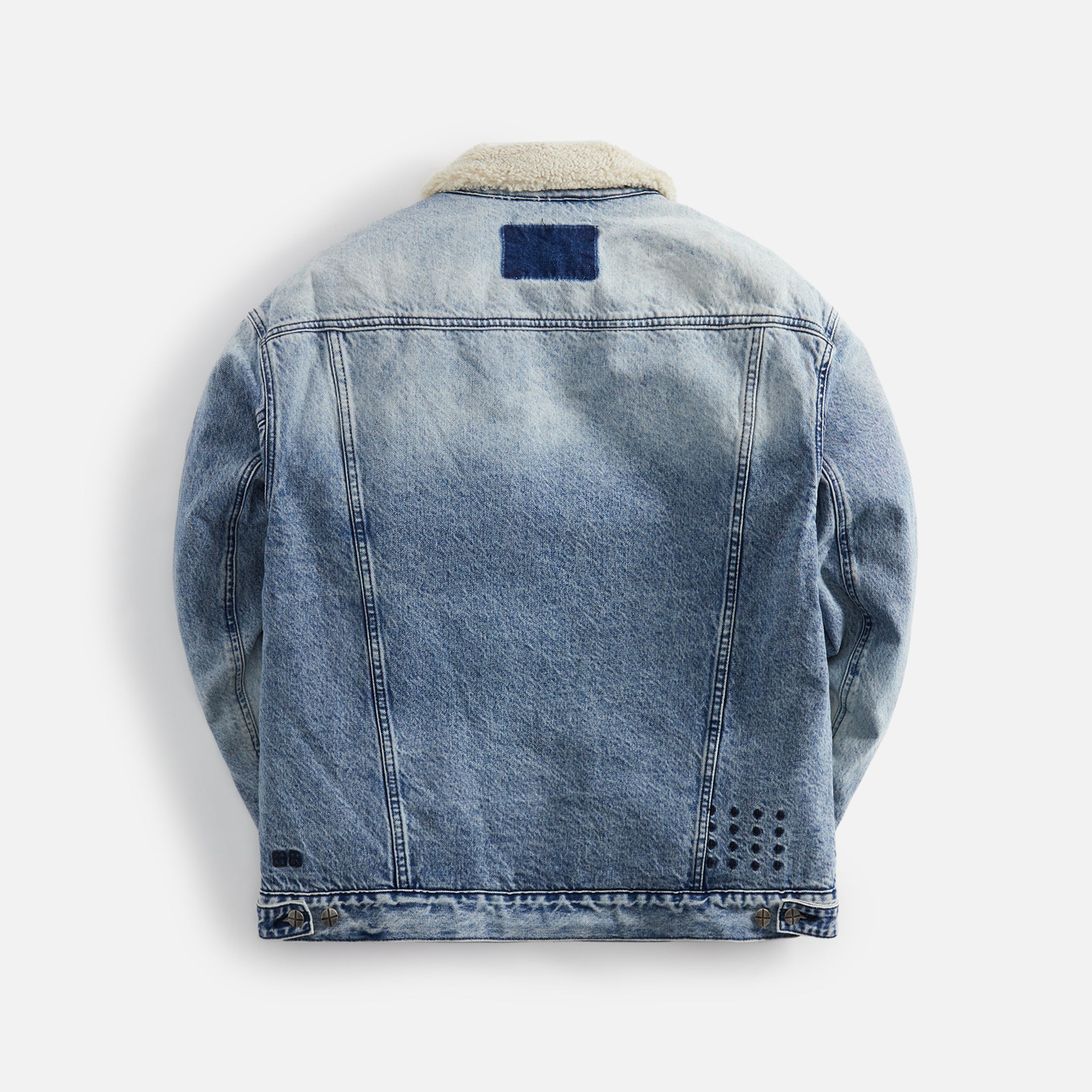 Ksubi Oh G Jacket Sherpa - Mid Blue