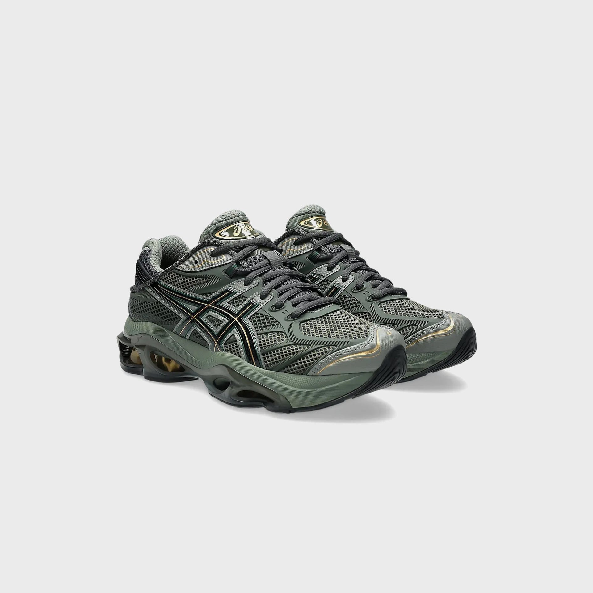 ASICS GEL-KINETIC 2.0 - Obsidian Grey / Olive Canvas