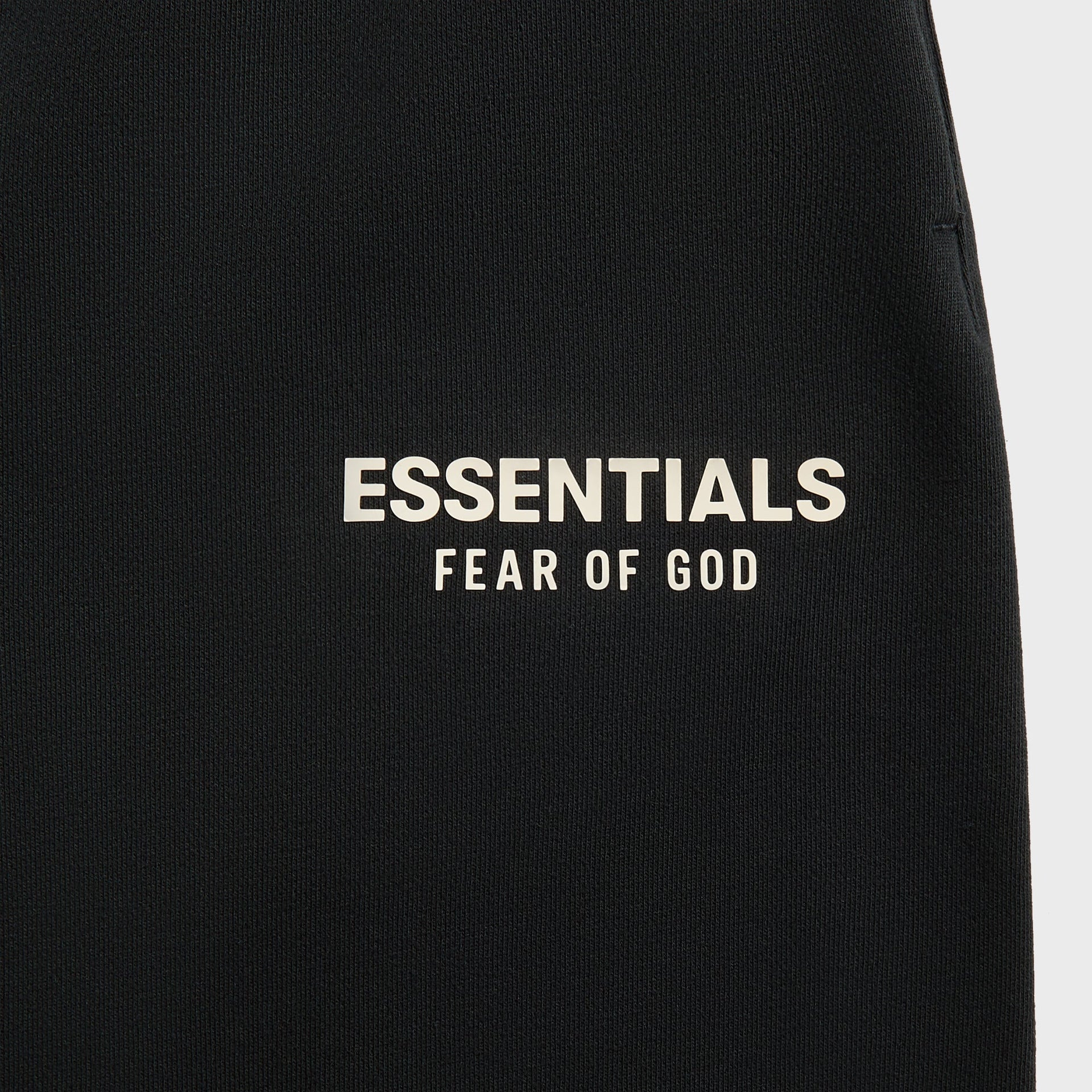 Essentials Classic Fit Fleece Sweatpant in Jet Black