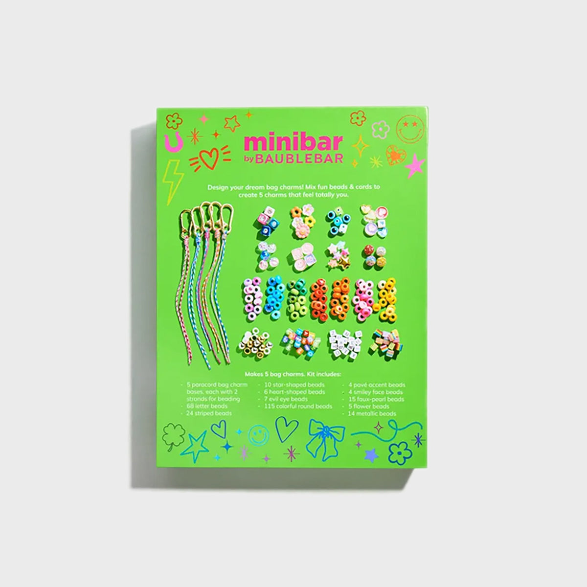 BAUBLEBAR Kids DIY Bag Charm Craft Kit - Multi