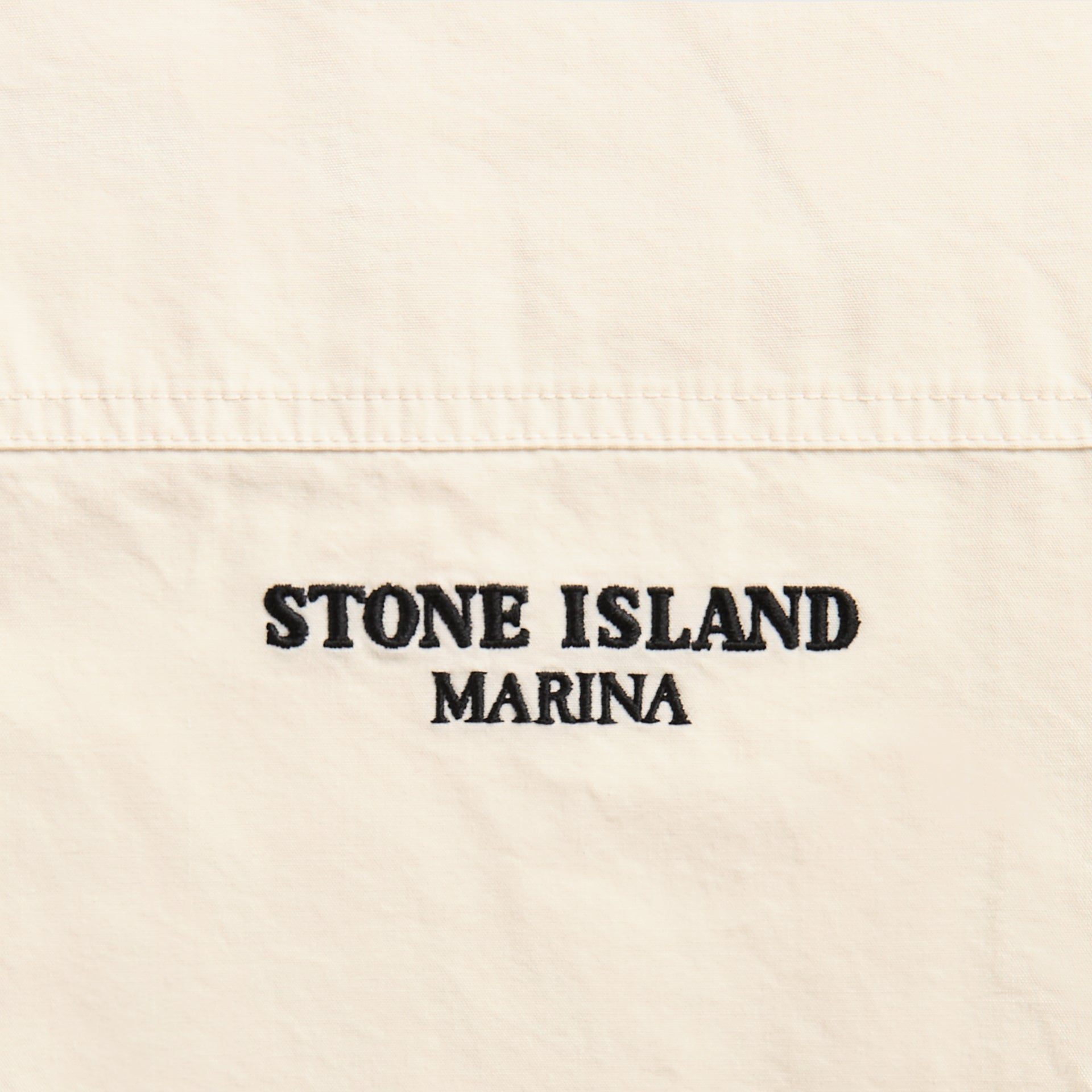 Stone Island Cotton Tela Marina Shirt - Ivory