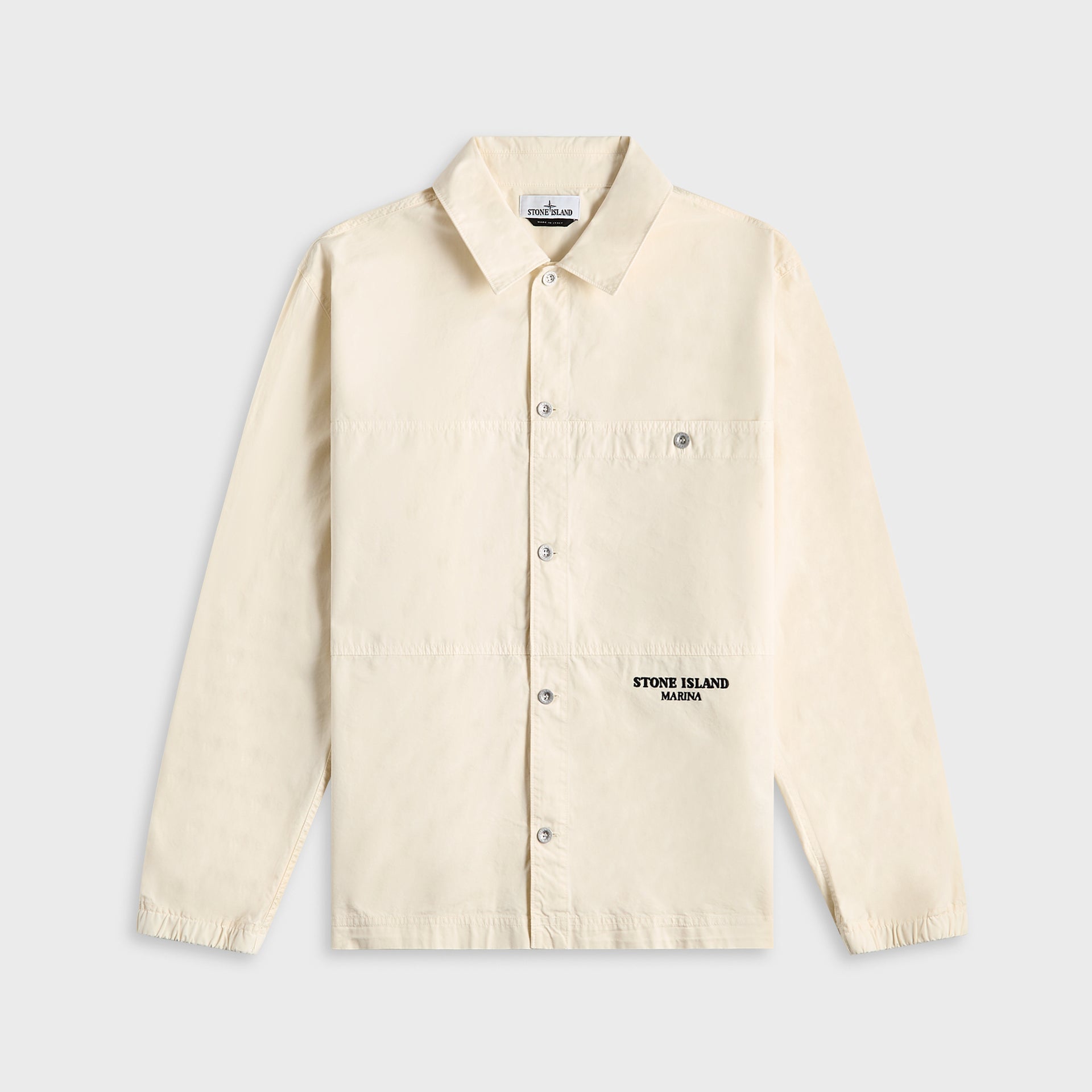 Stone Island Cotton Tela Marina Shirt - Ivory
