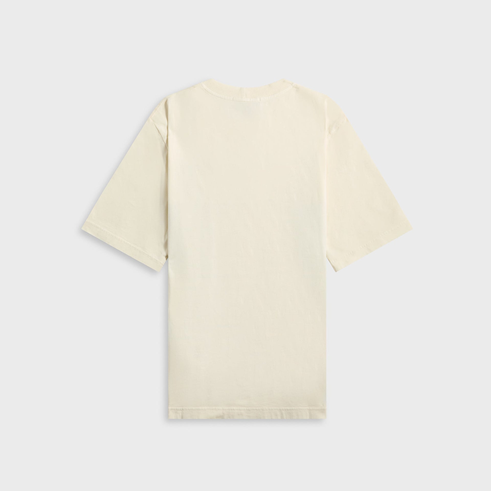 Stone Island Garment Dyed Cotton Marina Tee in Ivory