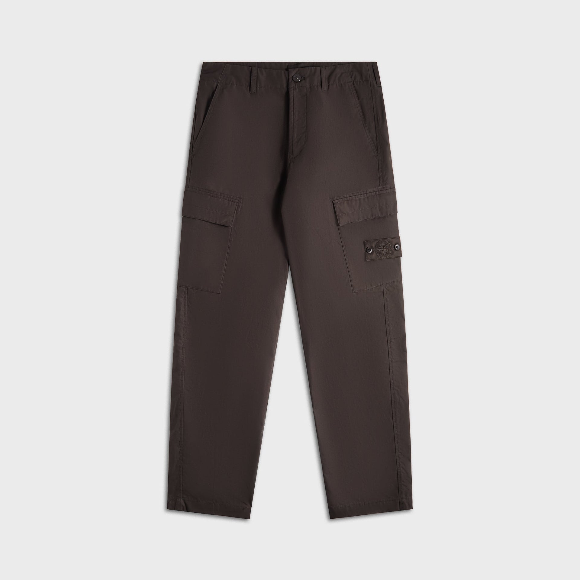 Stone Island Ghost Cargo Trousers - Dark Brown