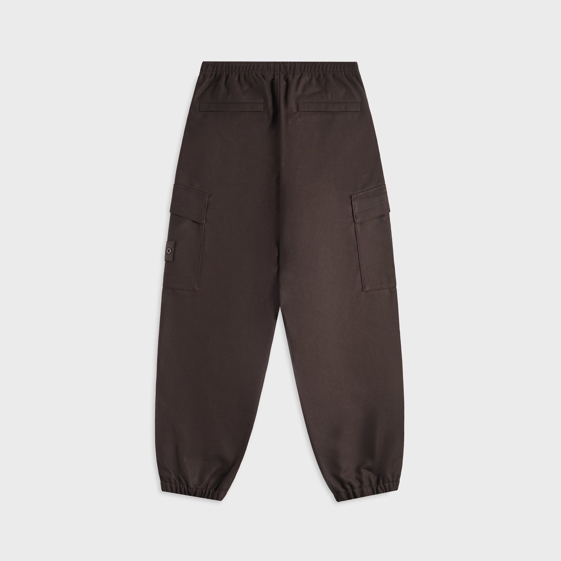 Stone Island Ghost Flannel Trousers - Dark Brown