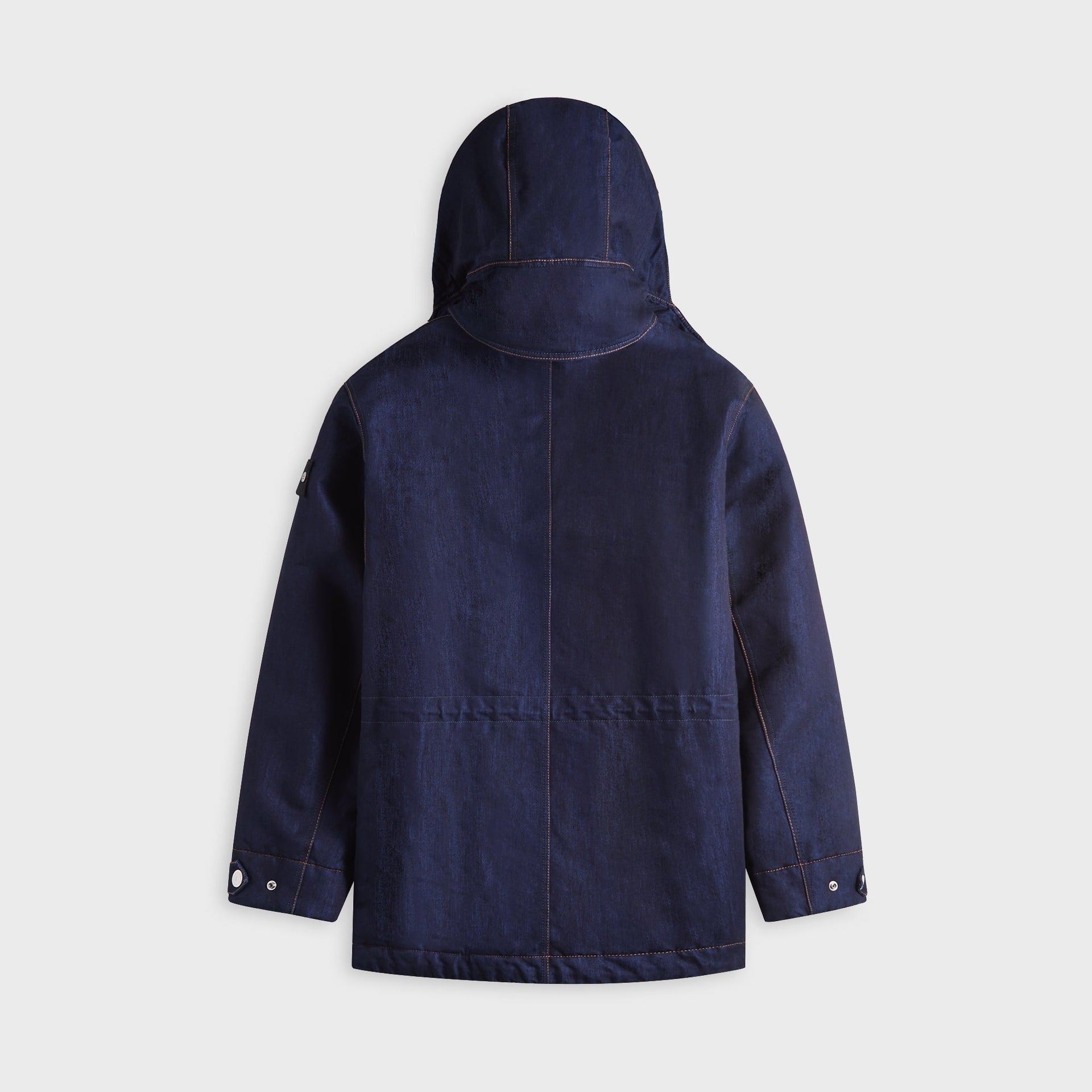 Stone Island Denim Research Short Parka - Blue