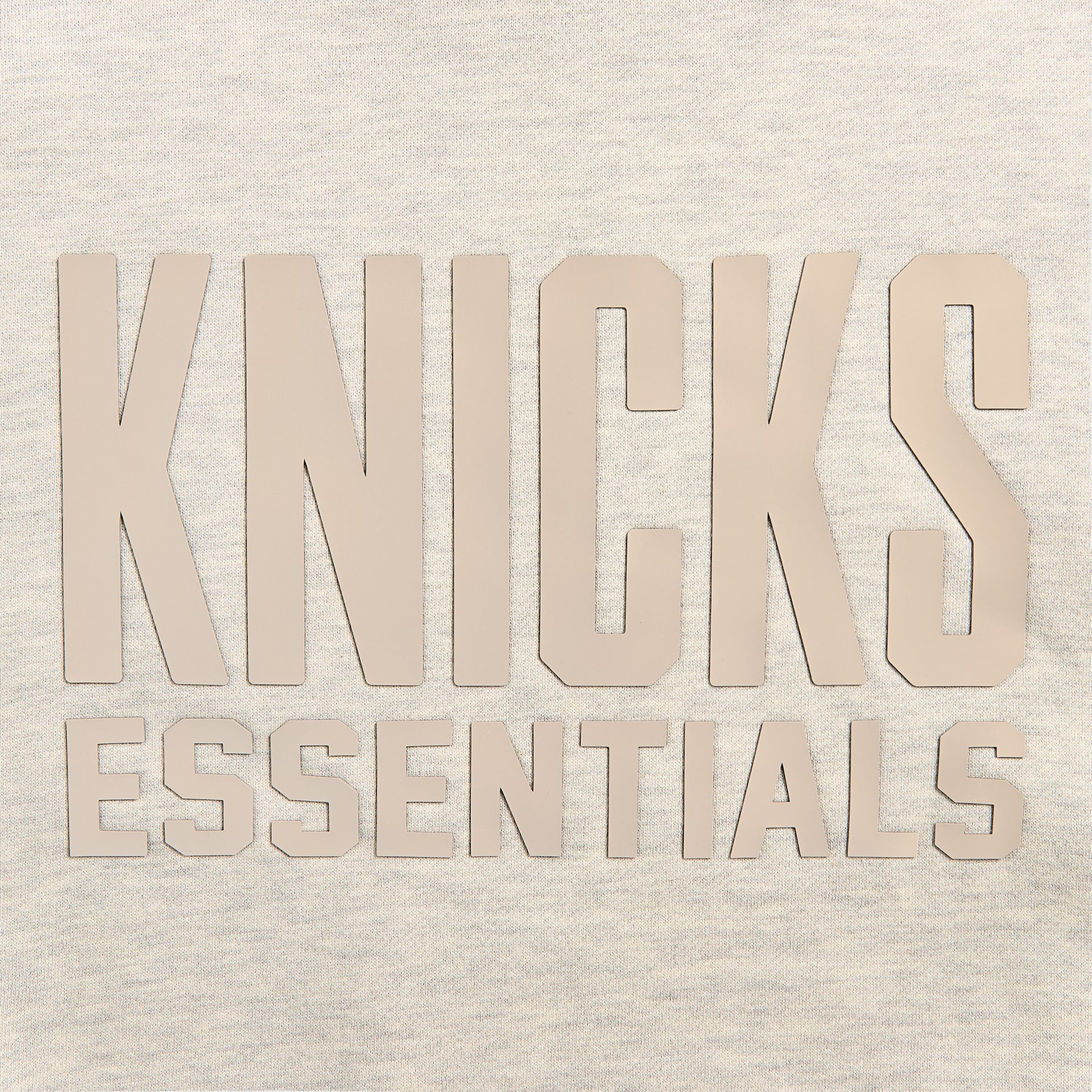 Essentials Pull Over Hoodie Knicks Core Fleece - Light Heather / Blue