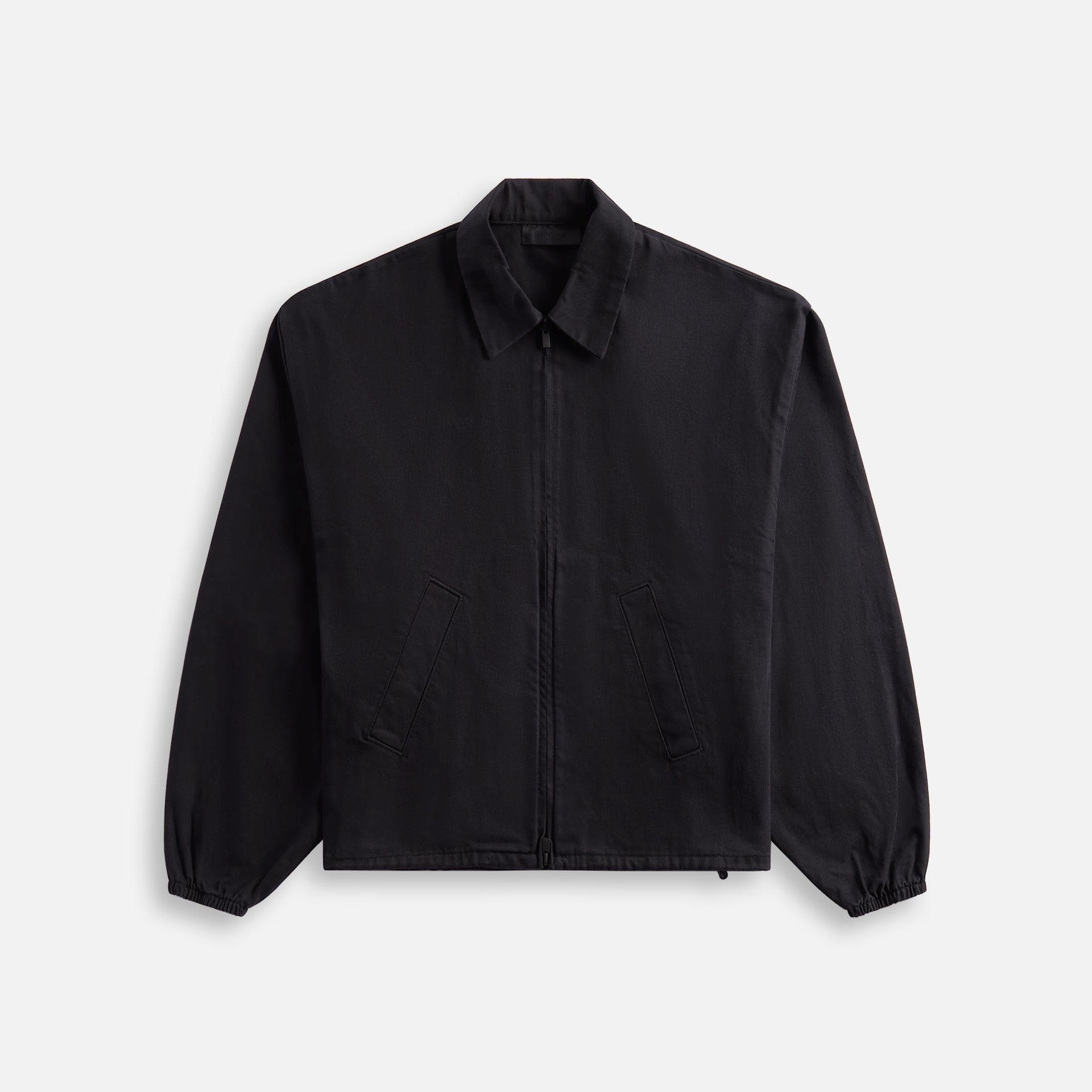 Essentials Shell Bomber - Overdye Black Denim
