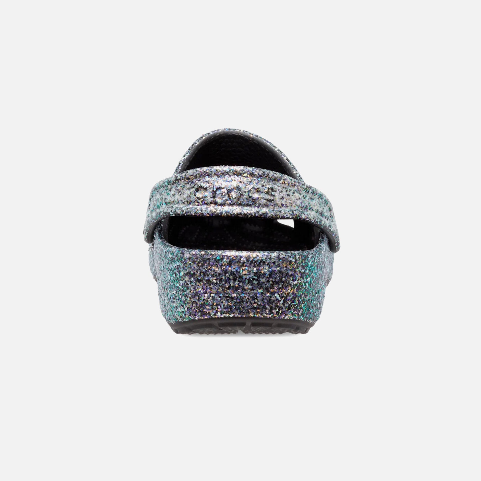 Crocs Pre-School Classic Glitter Clog Kids - Glitter Multi / Black