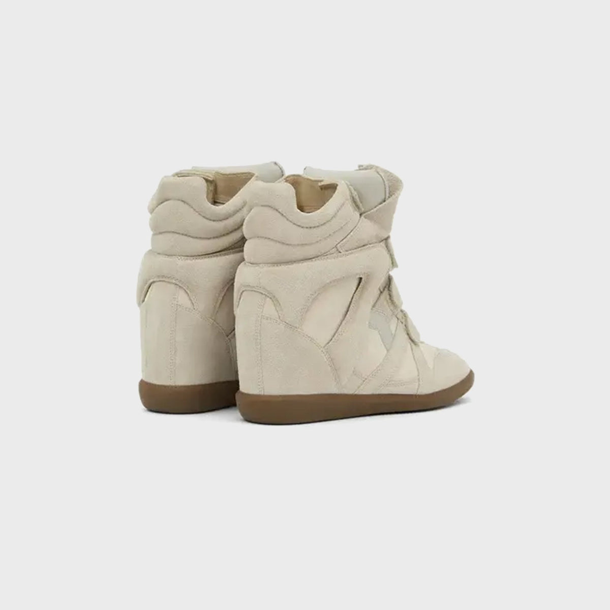Isabel Marant WMNS Bekett High-Top Sneakers - Ecru