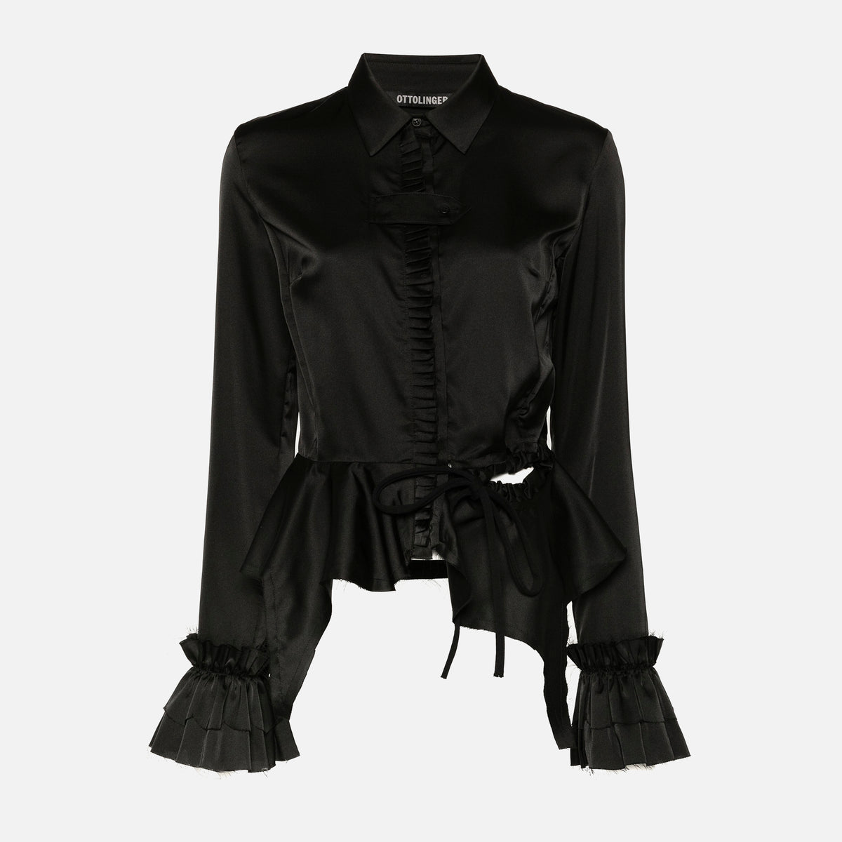 Ottolinger Rouched Blouse - Black