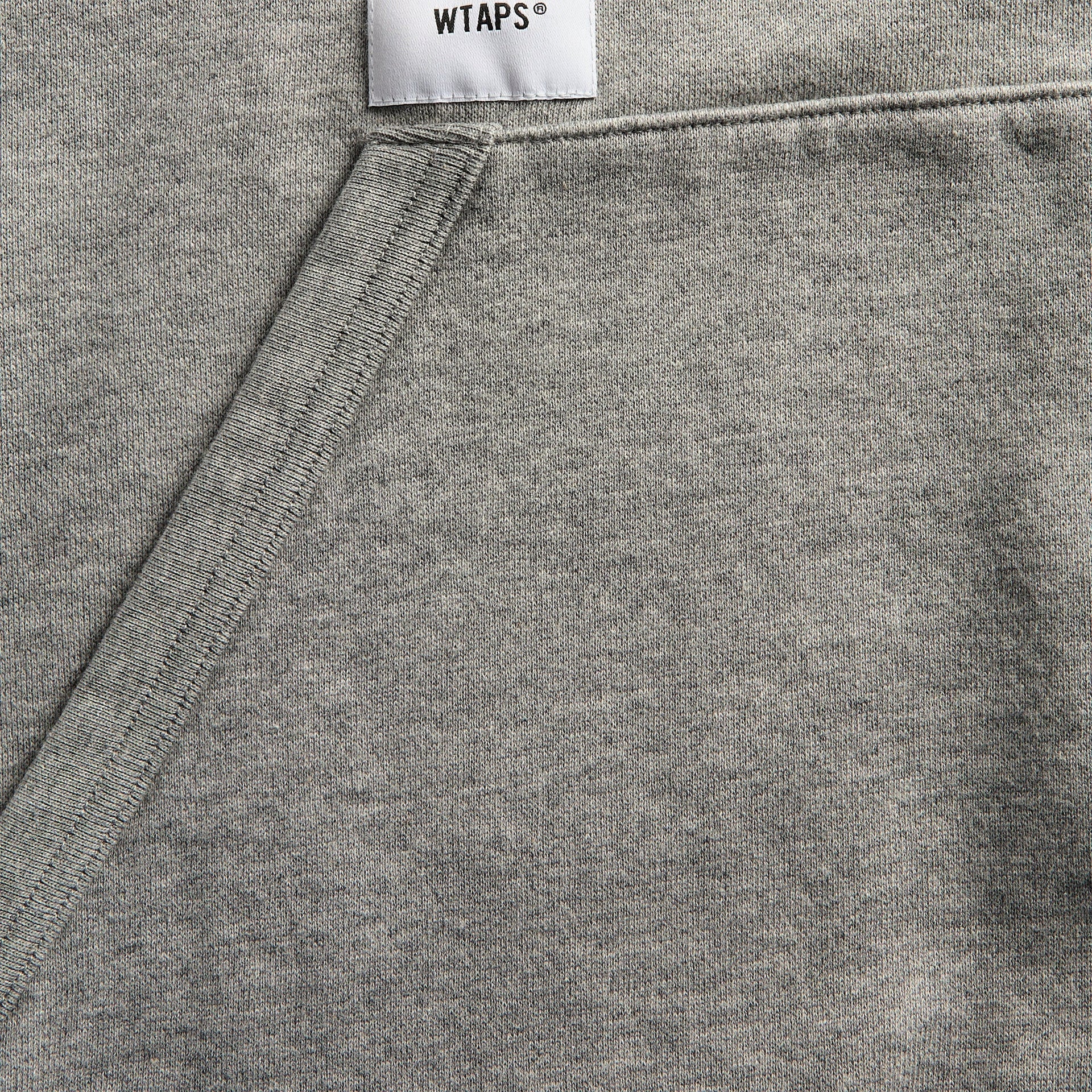 WTAPS Sign-YD Cotton Hoody - Ash Gray
