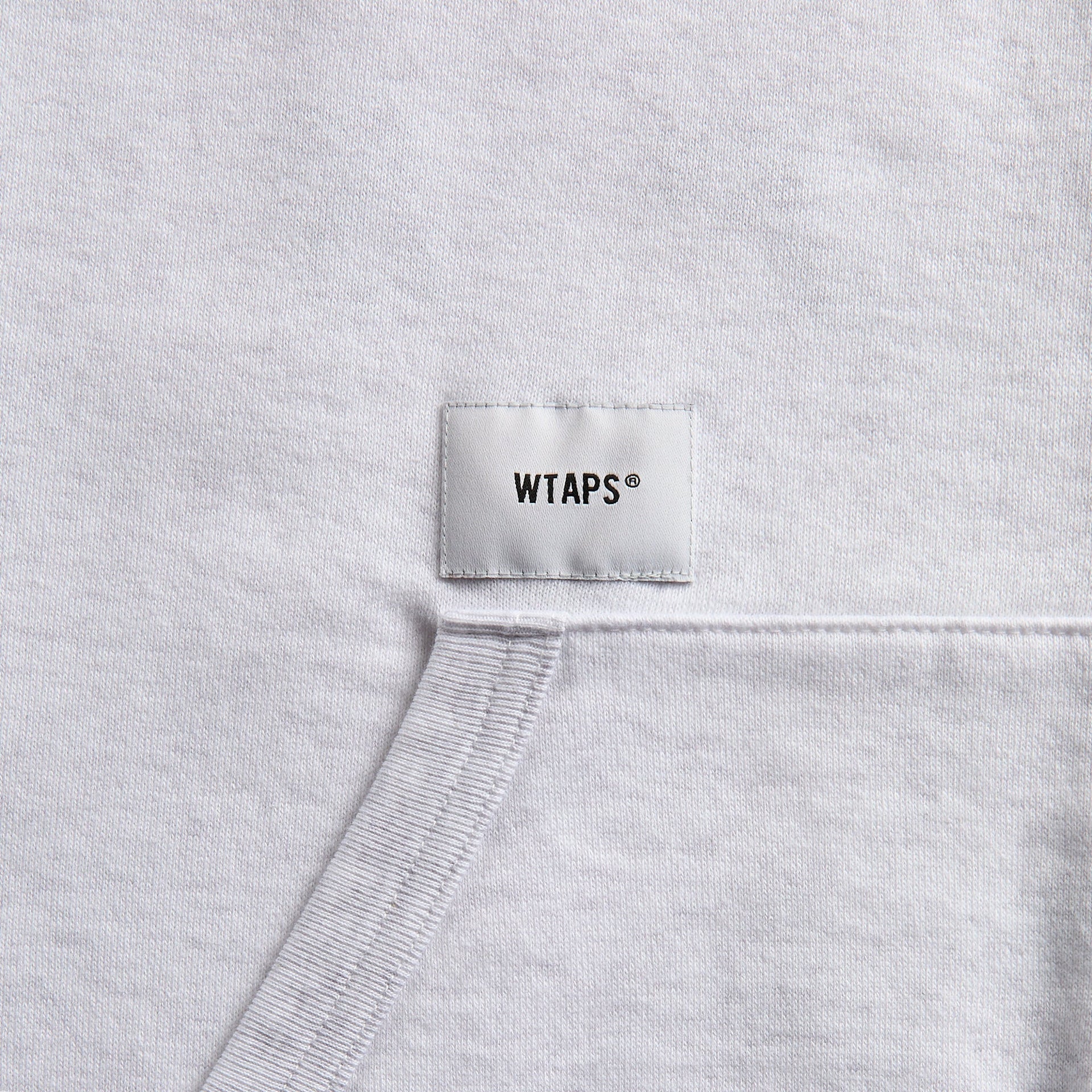 WTAPS Throwdy Cotton Zip Hoody - Light Gray