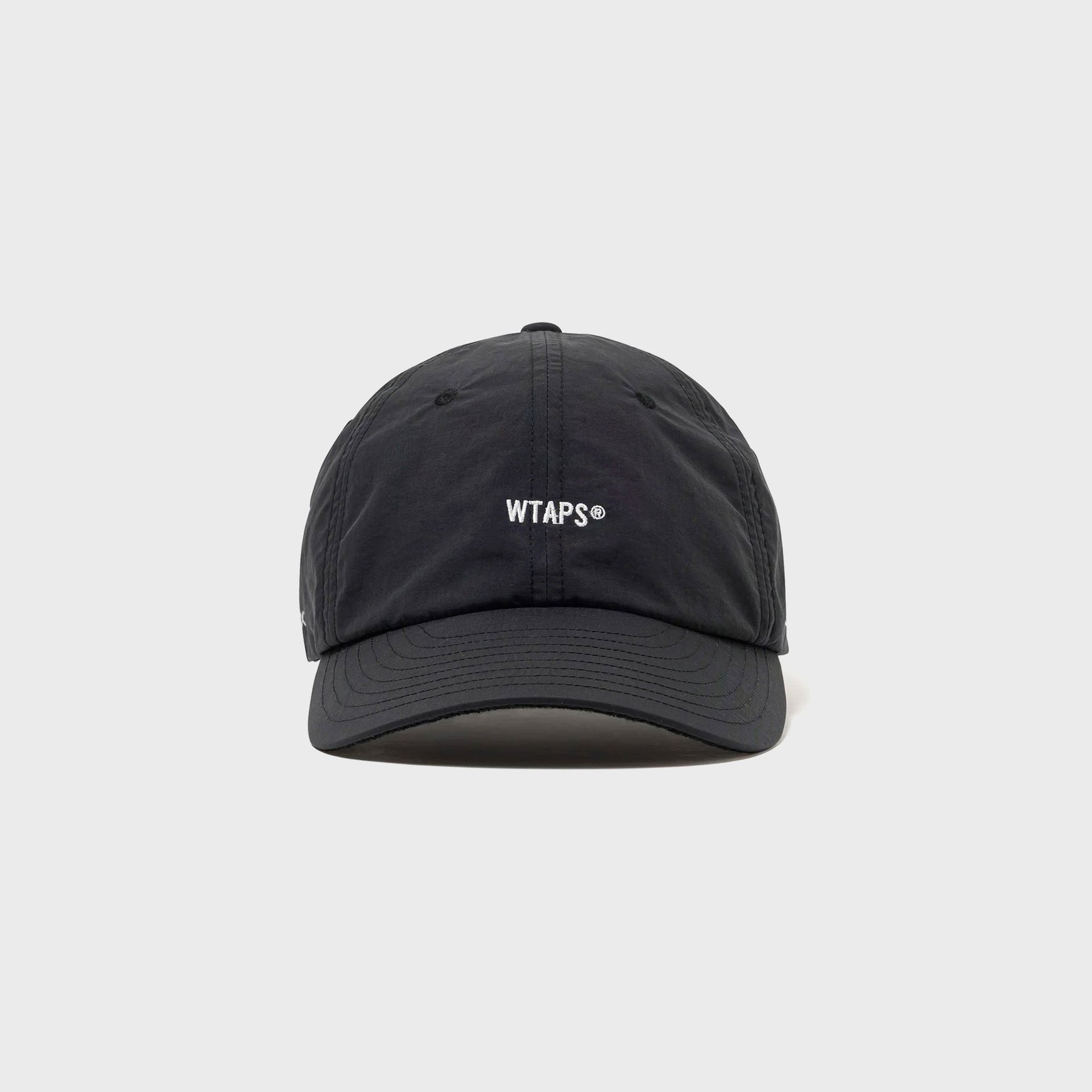 WTAPS T-6M 01 Nylon Tussah Pertex Cap - Black