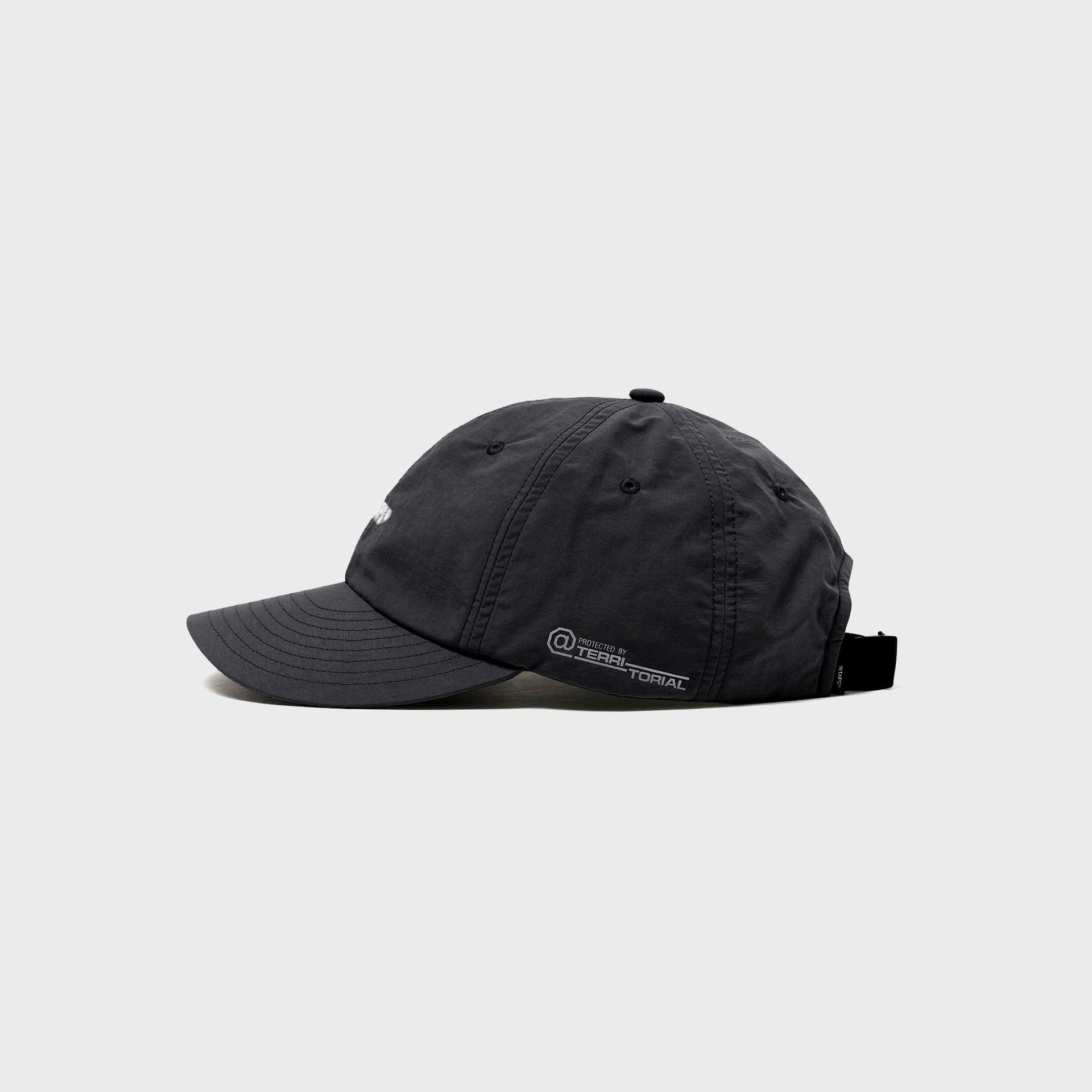 WTAPS T-6M 01 Nylon Tussah Pertex Cap - Black