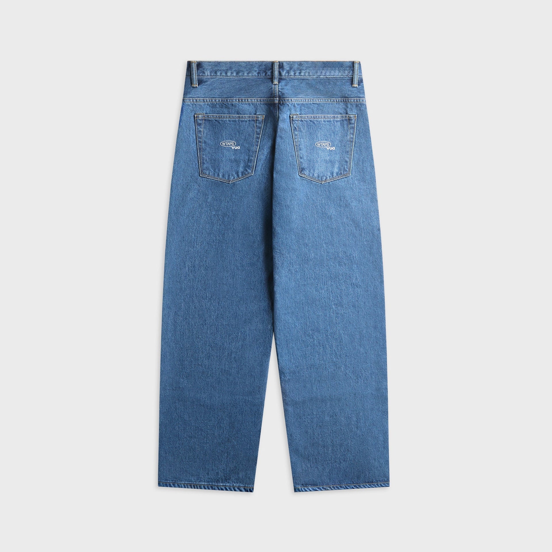 WTAPS Blues Straight Cotton Denim Trouser - Indigo