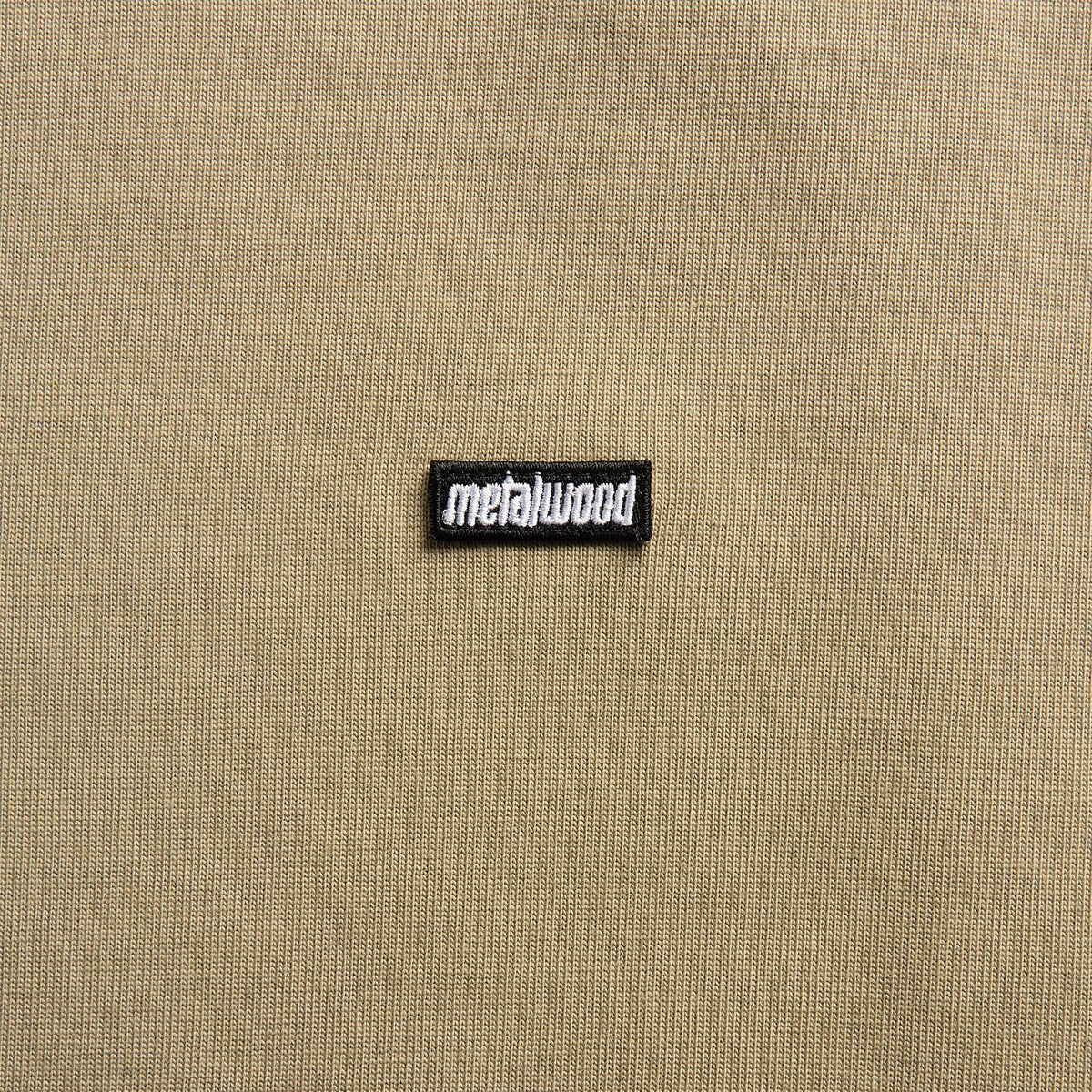Metalwood Heavyweight Mini Metal Logo Tee - Tar