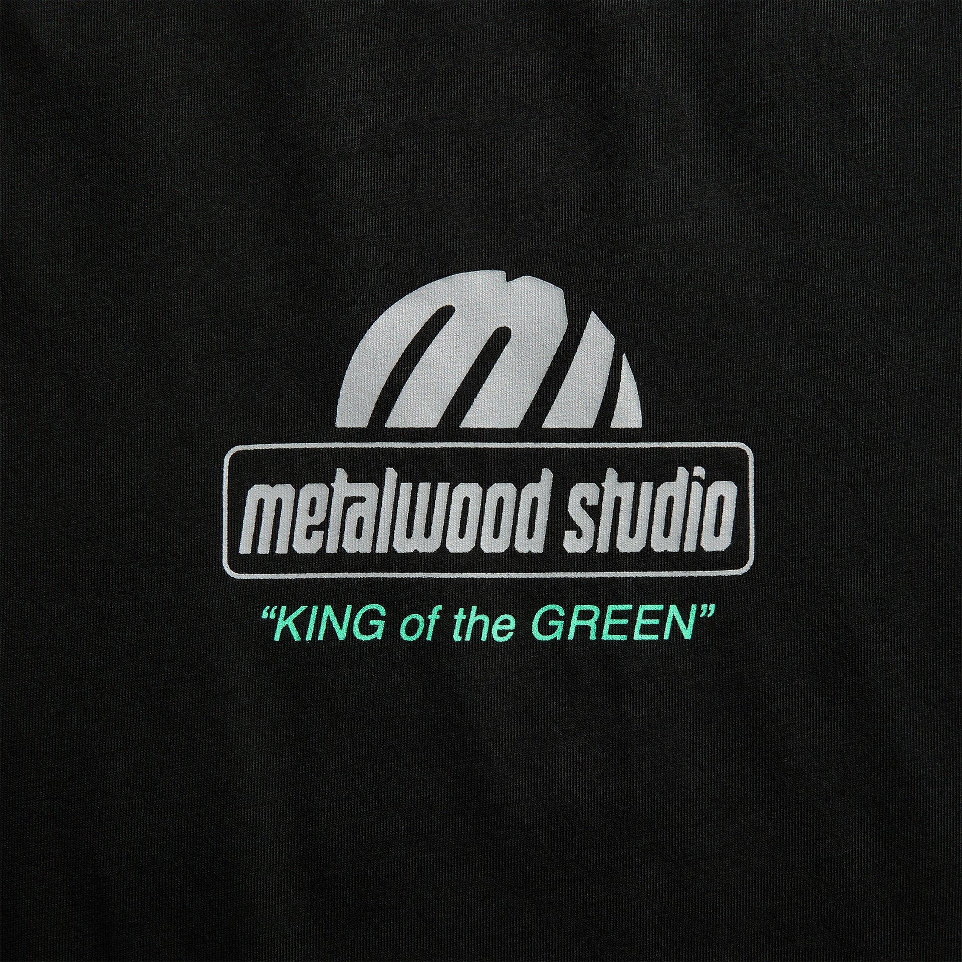 Metalwood King Of The Greens Tee - Black