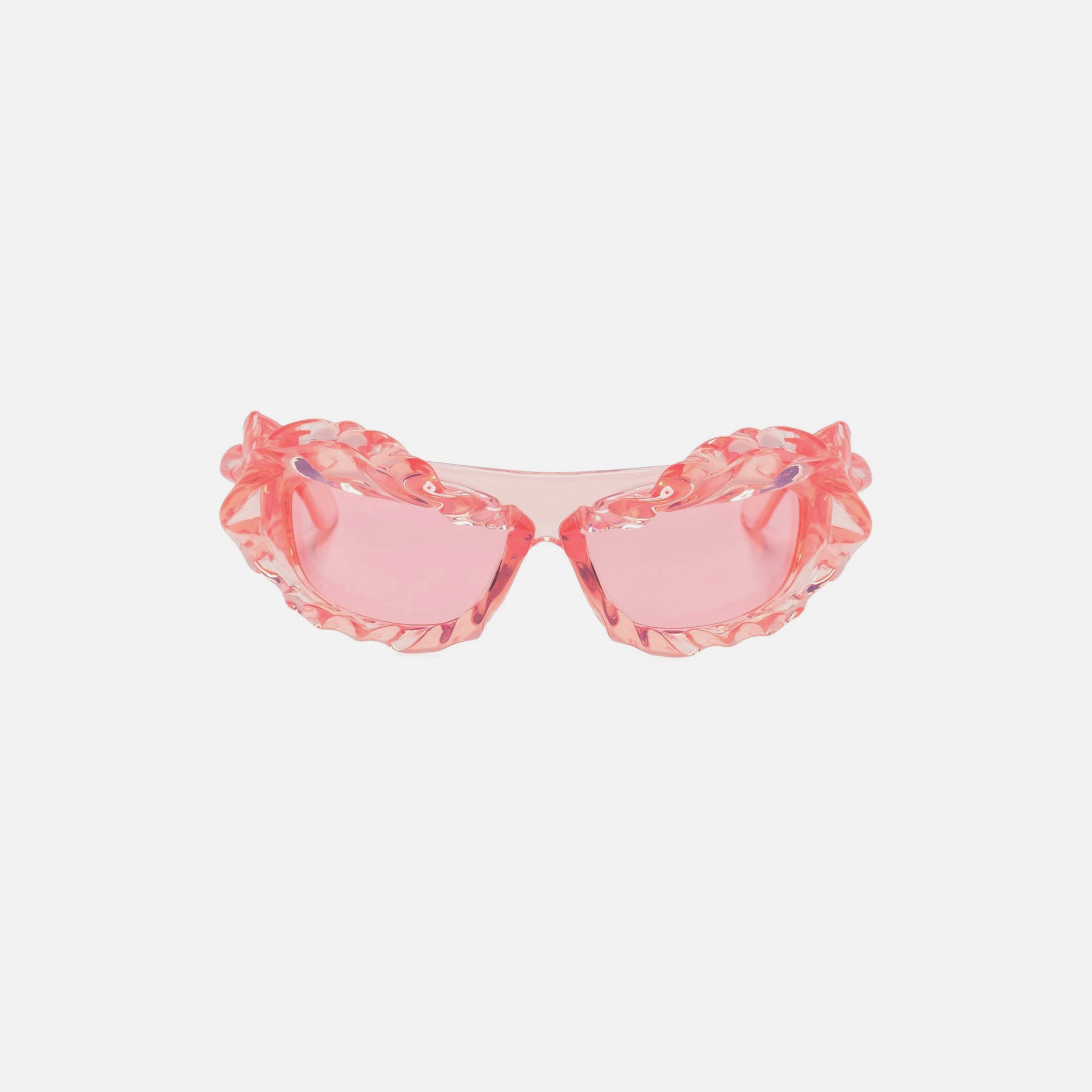 Ottolinger Twisted Sunglasses - Clear Rose