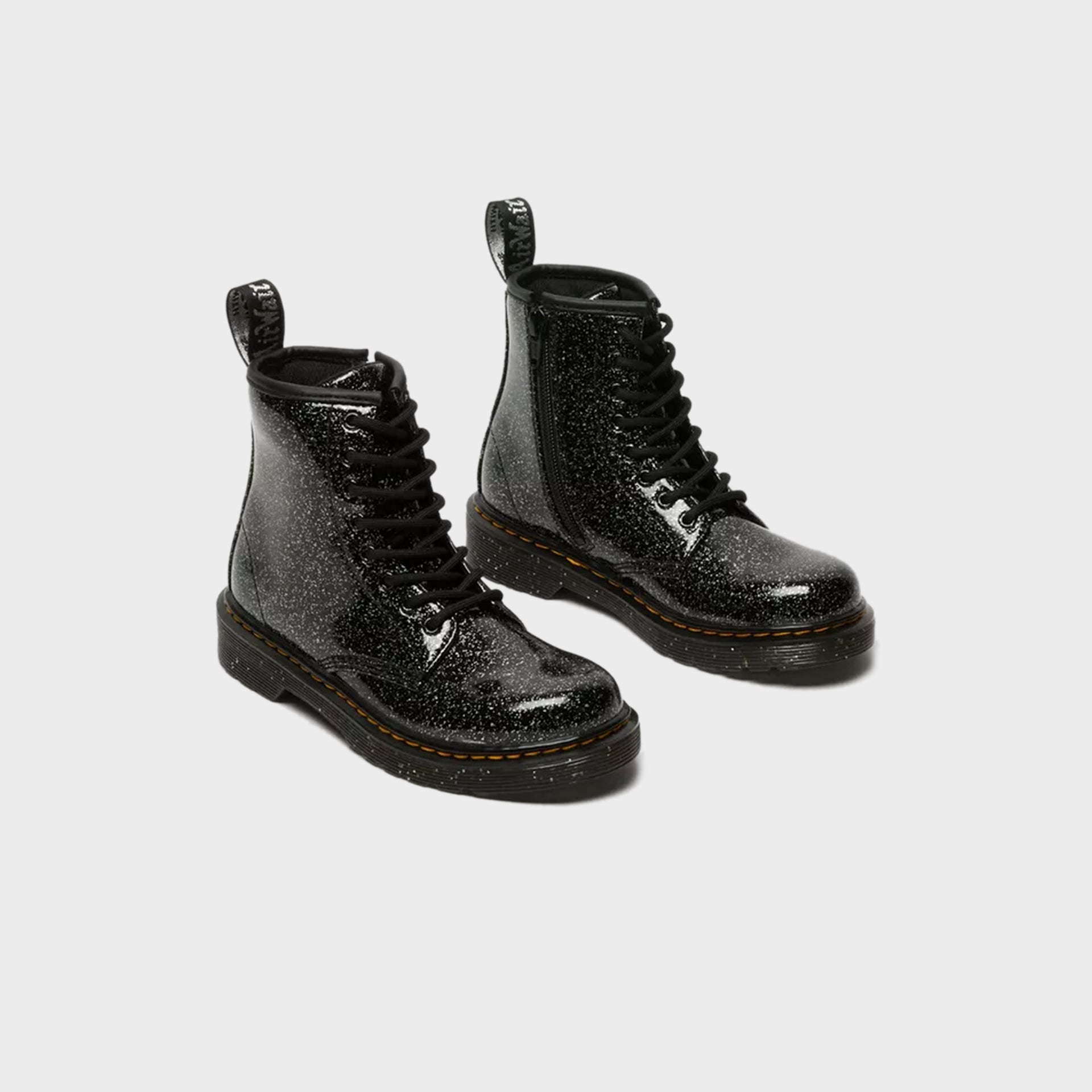 Dr. Martens Junior 1460 Ankle Boot - Black Glitter