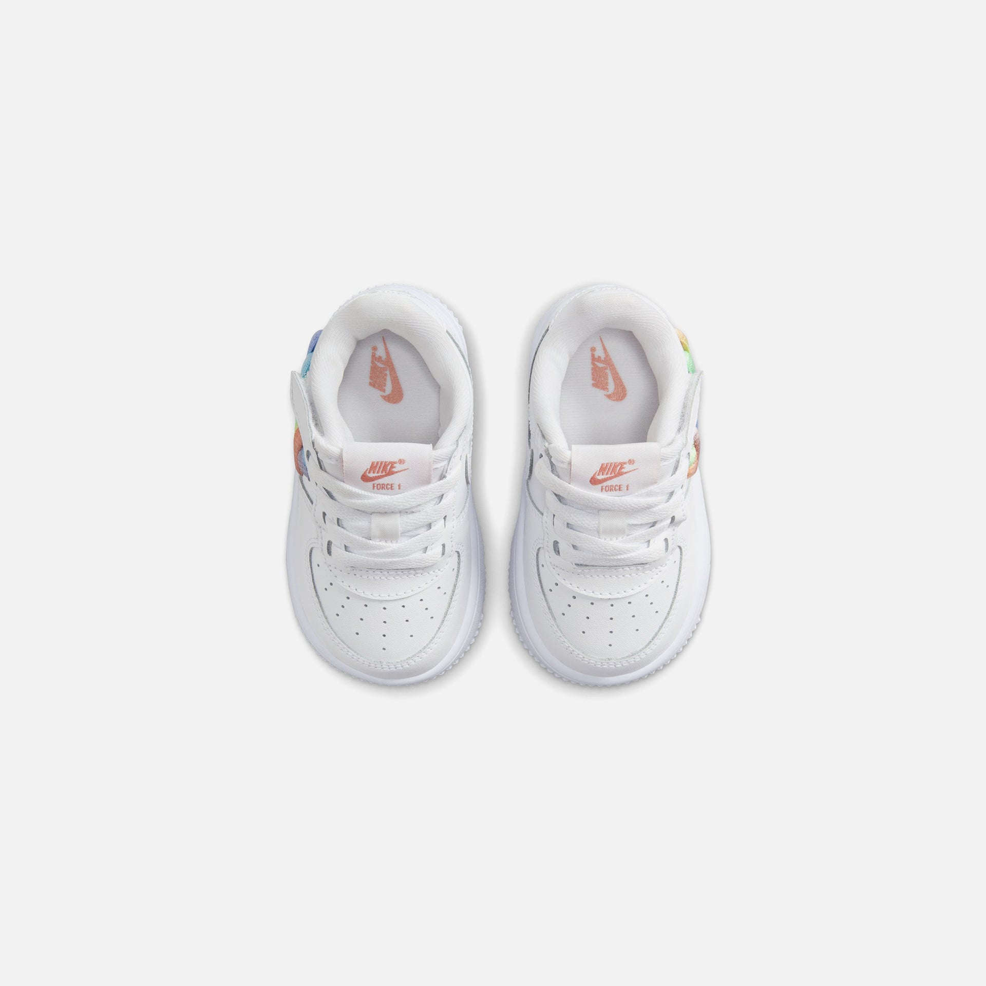 Nike TD Force 1 Low Easyon - White / Multi-Color / Terra Blue