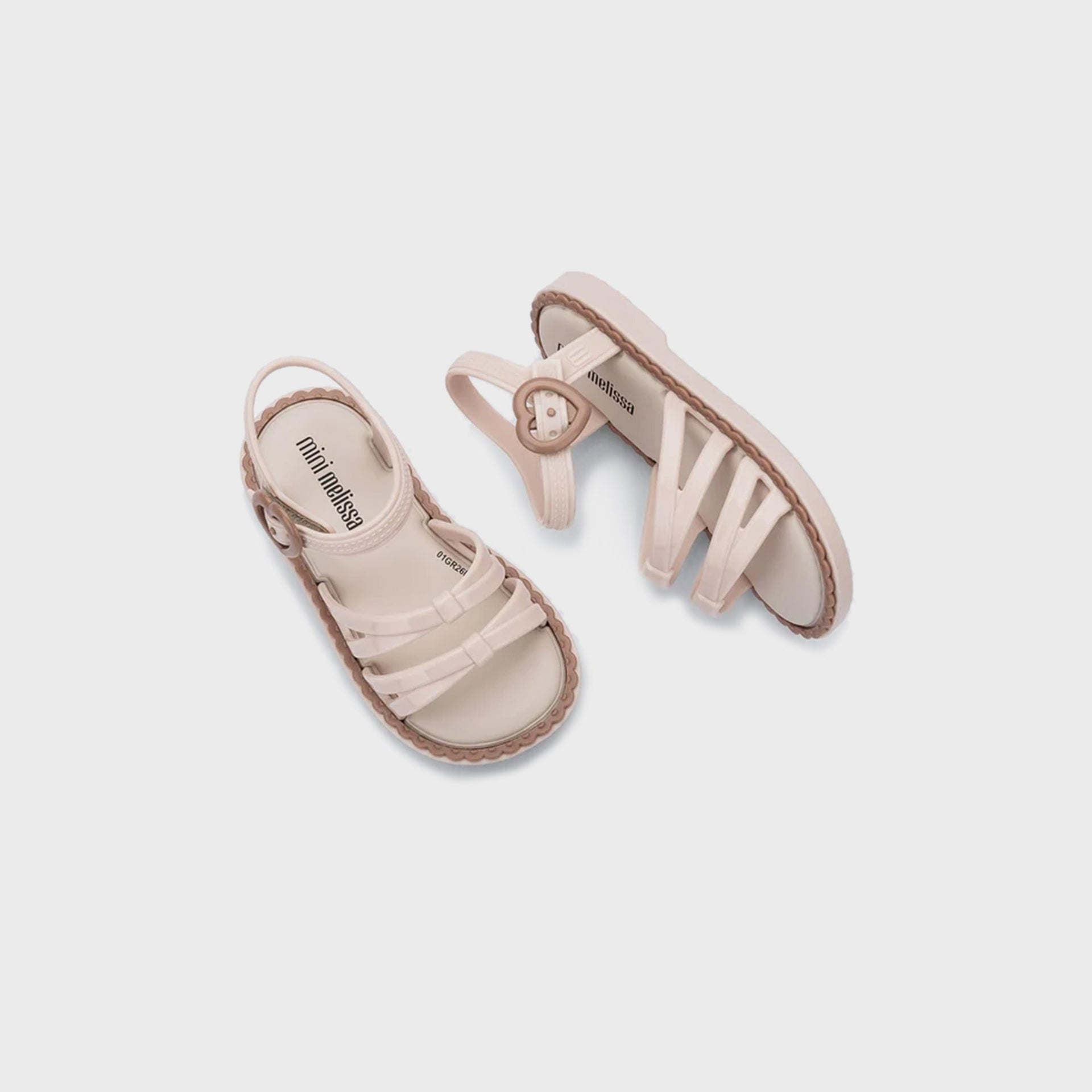 Melissa Baby Aurora Sandal - Beige / Brown