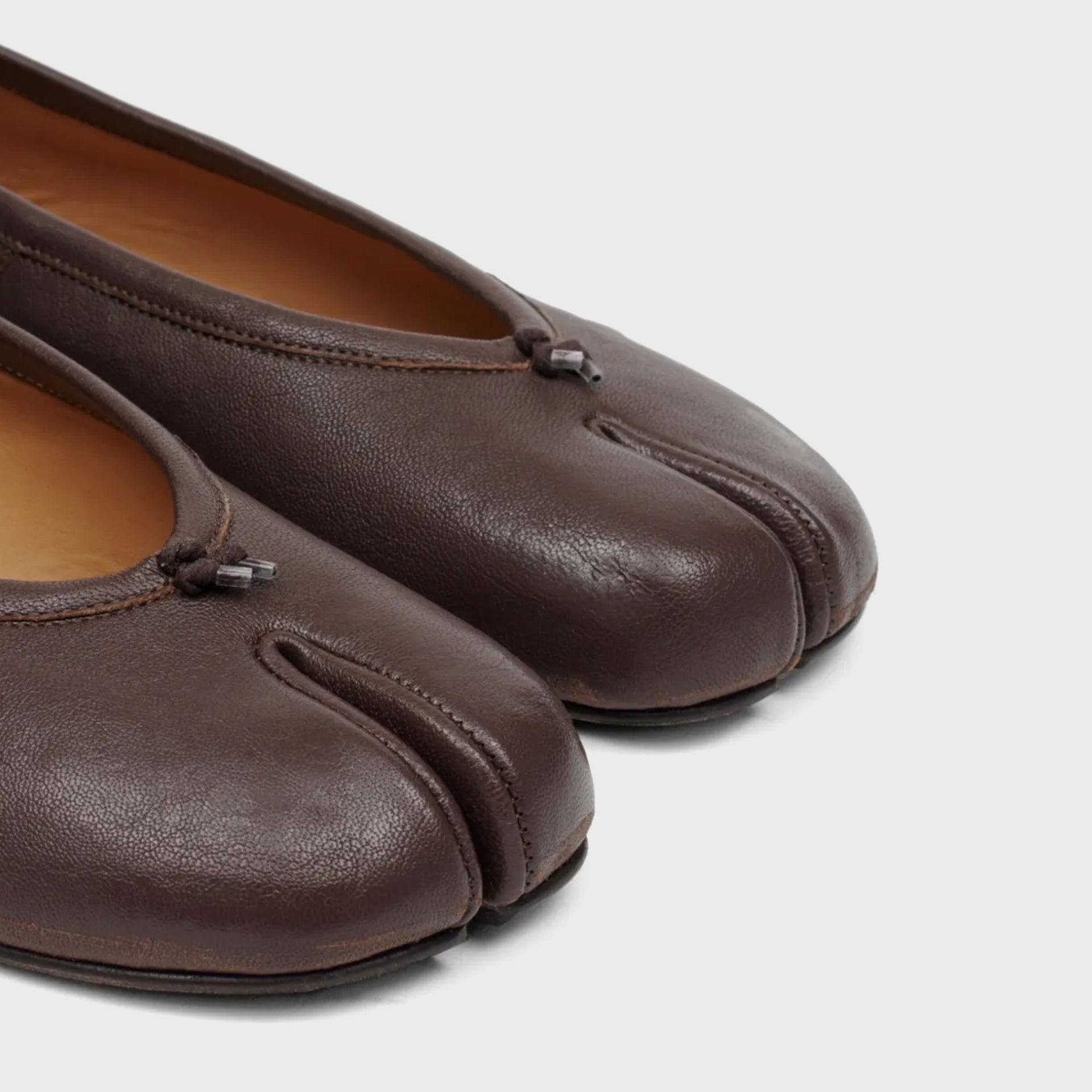 Maison Margiela WMNS Tabi Ballerina - Brown