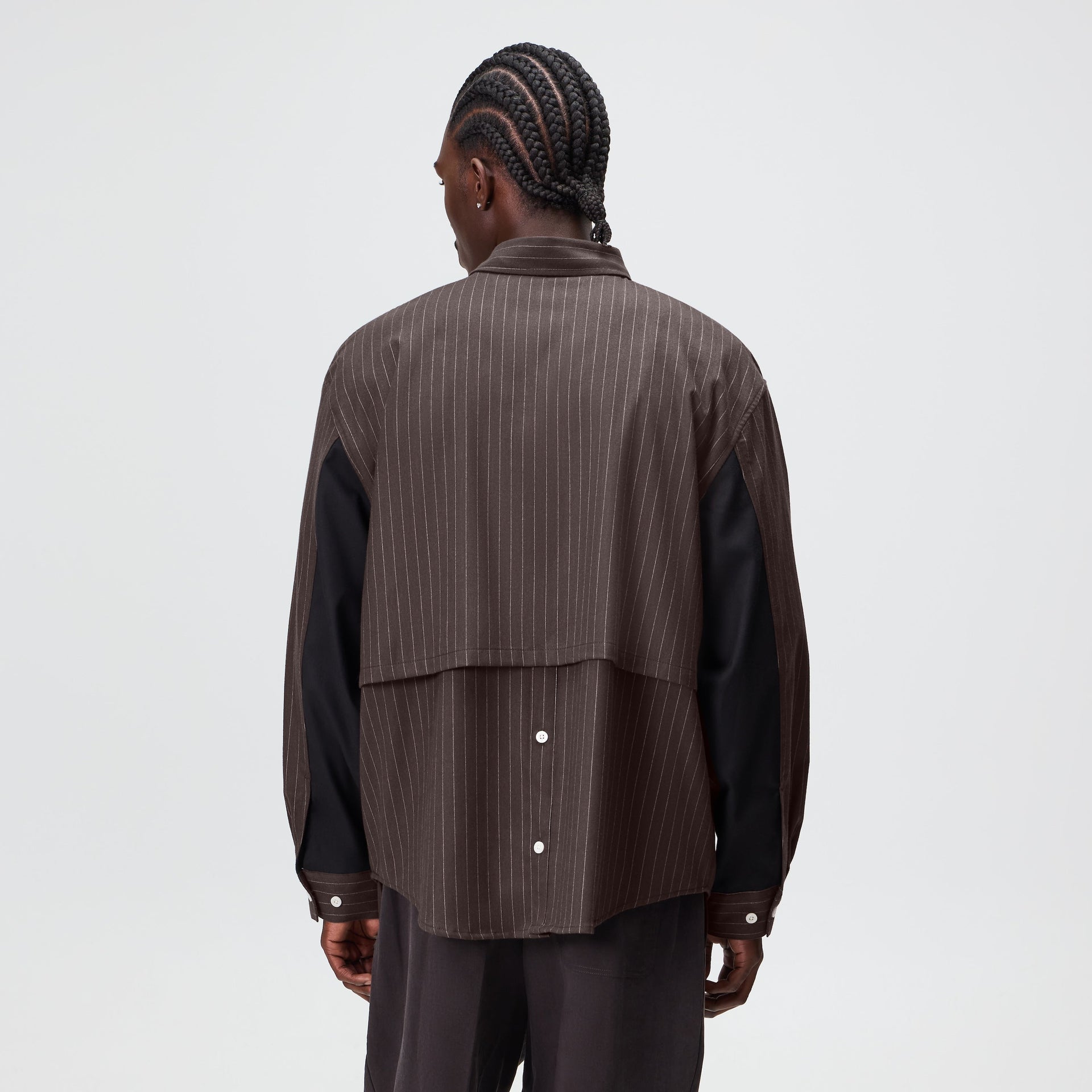Kith Pinstripe Flannel Tamlin Buttondown Shirt - Clever