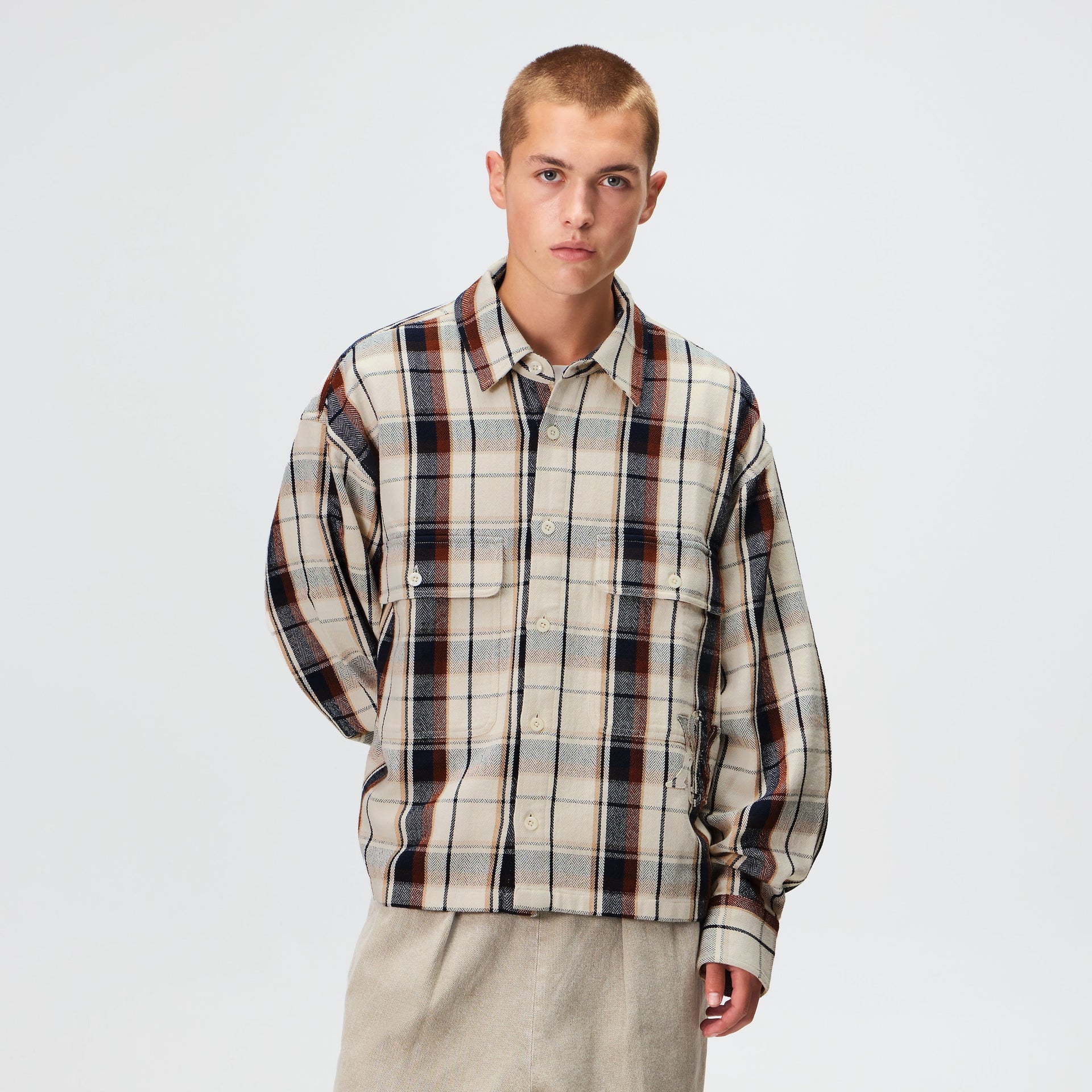 Kith Plaid Henson Buttondown Shirt - Waffle