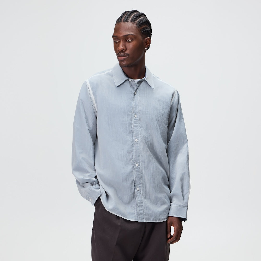 Kith Layered Stripe Georgie Shirt - White