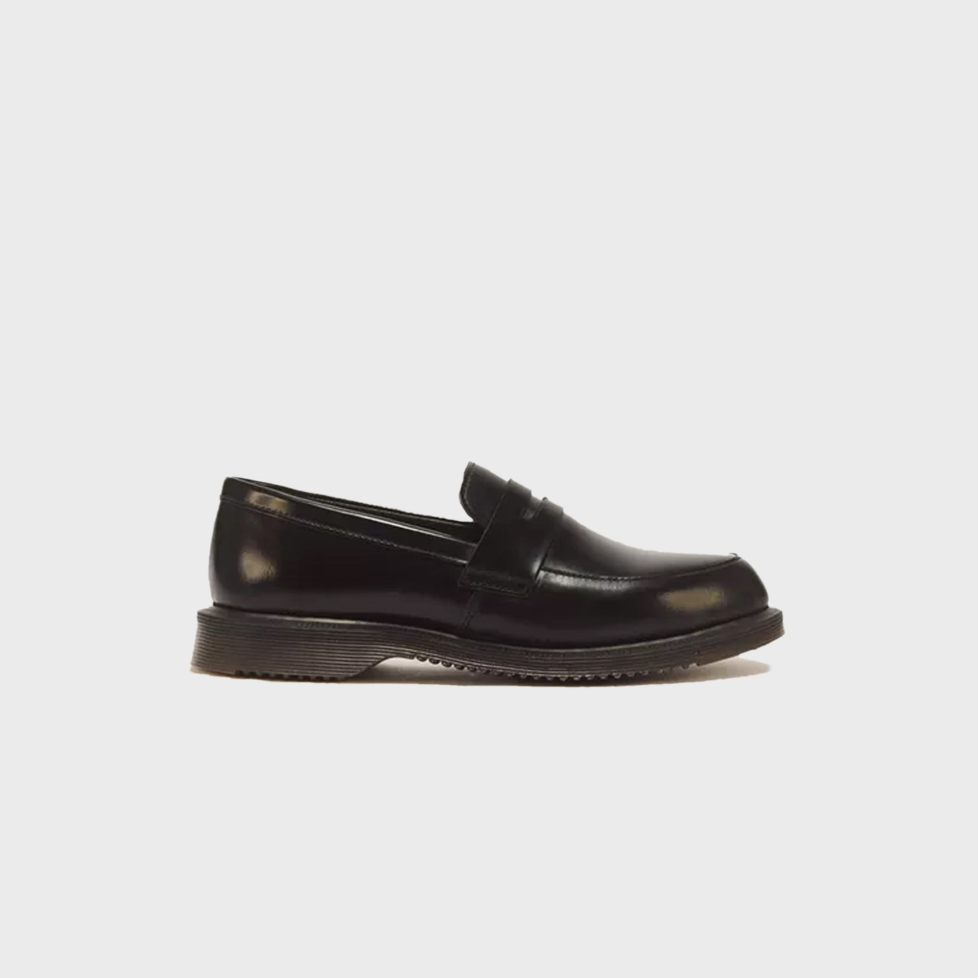 Dr. Martens Temara Polished Smooth Leather Loafer - Black