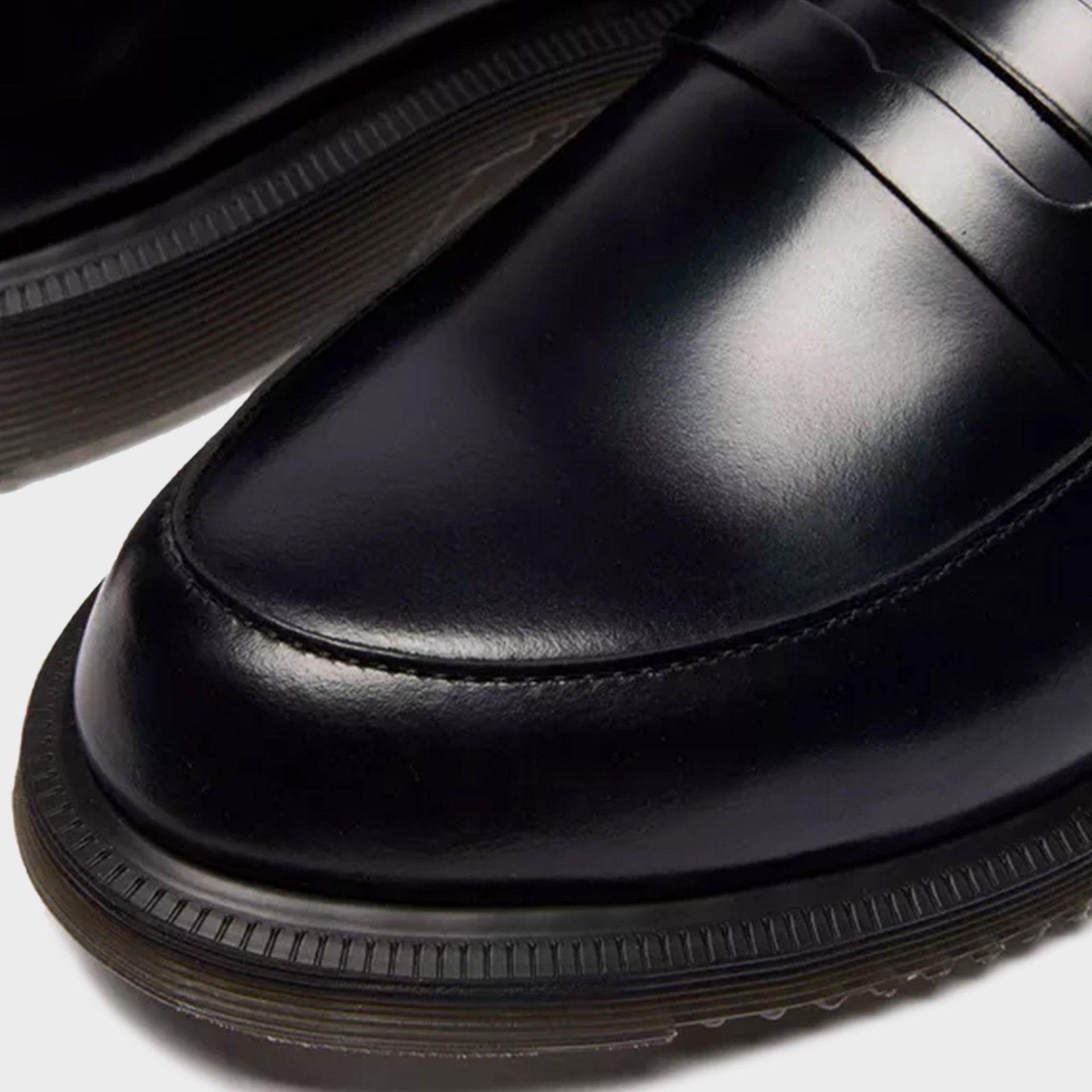 Dr. Martens Temara Polished Smooth Leather Loafer - Black